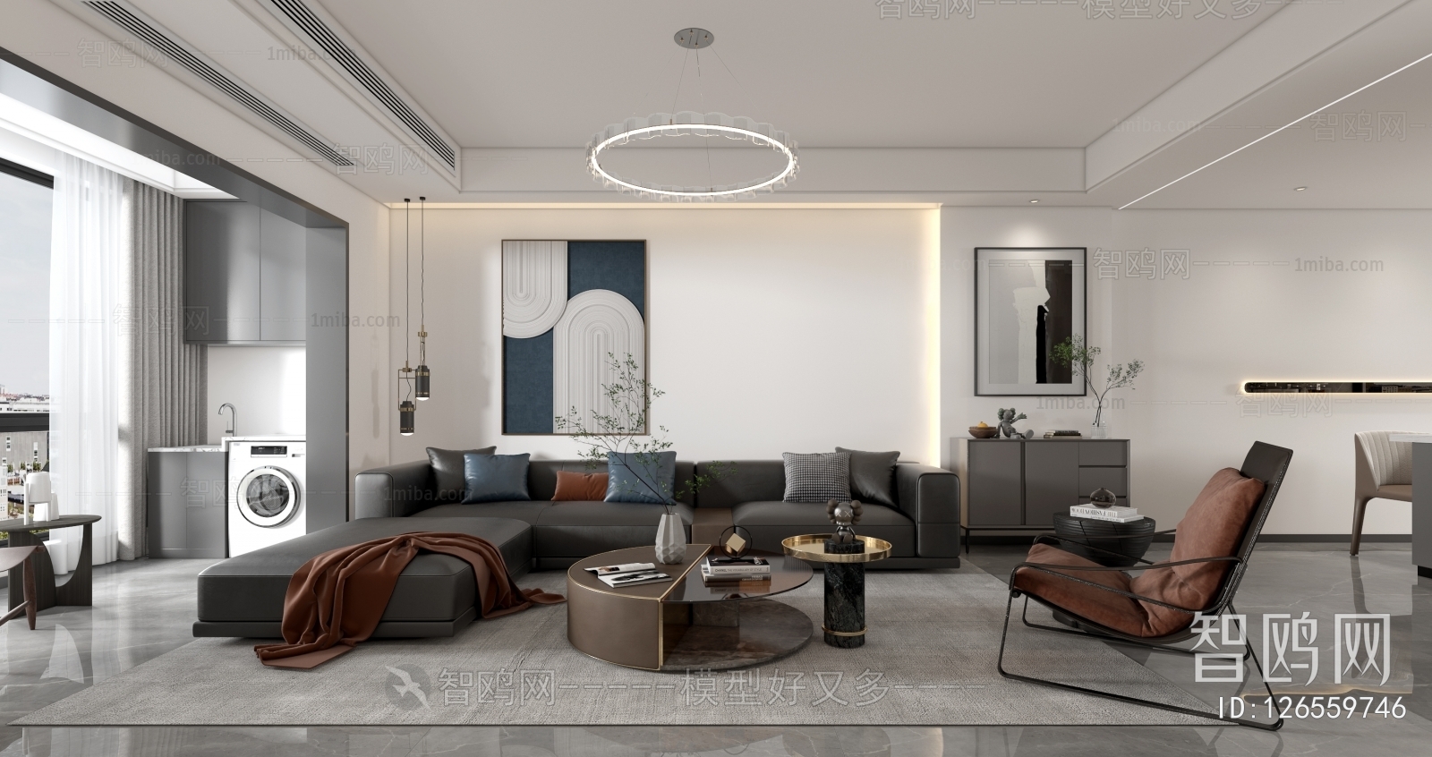 Modern A Living Room