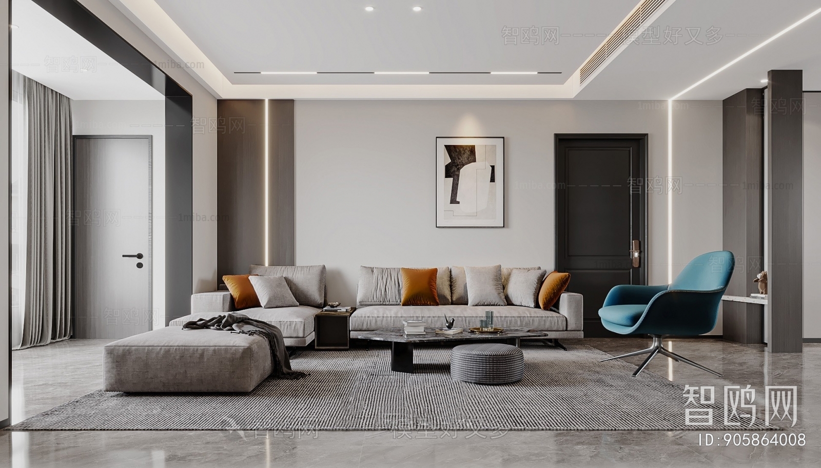 Modern A Living Room