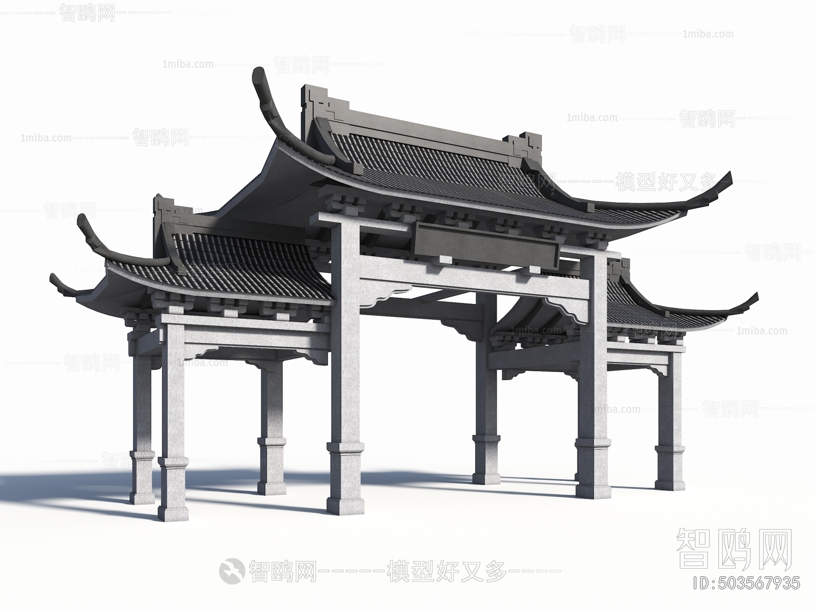 Chinese Style New Chinese Style Building Component