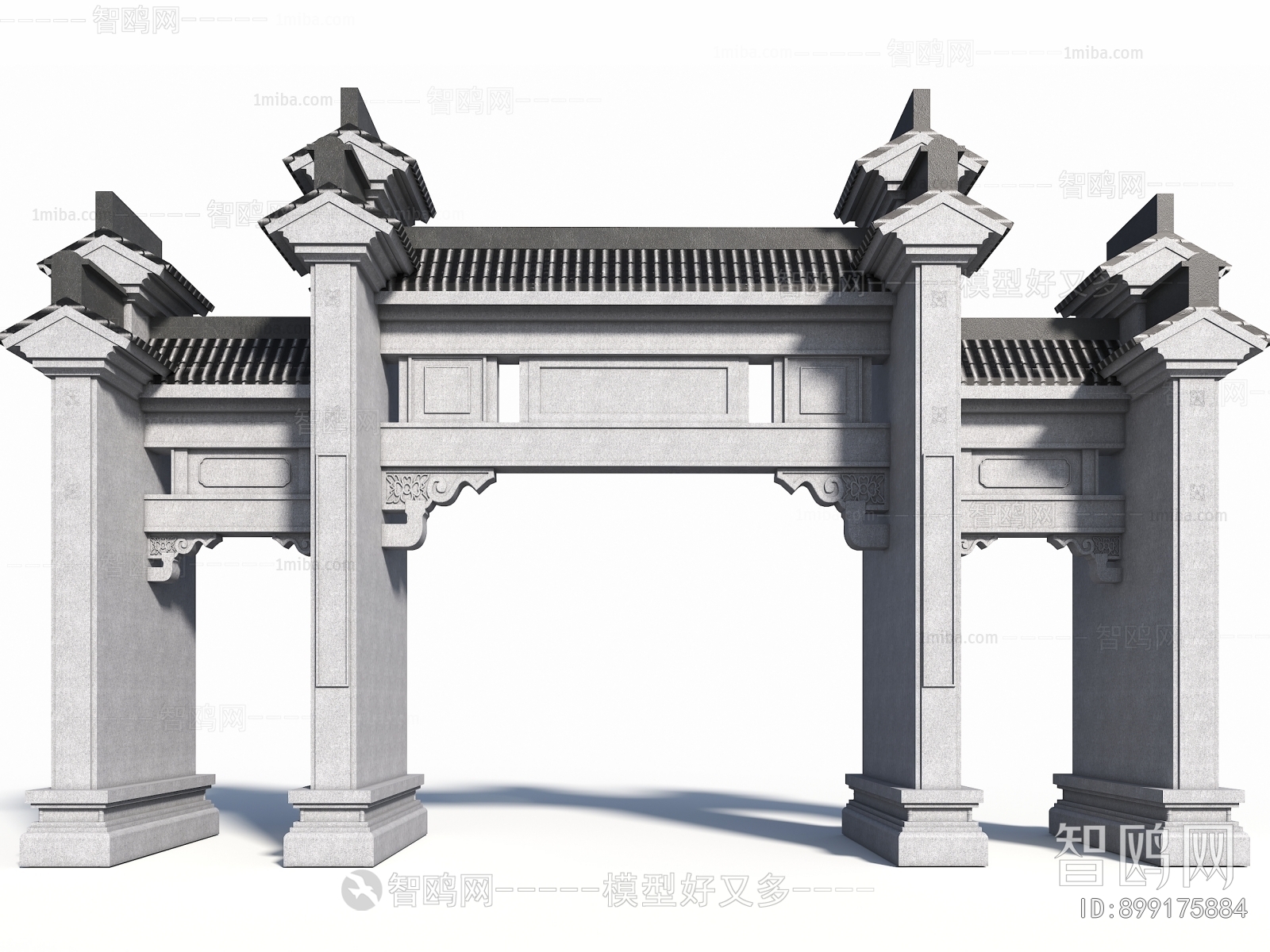 Chinese Style New Chinese Style Building Component