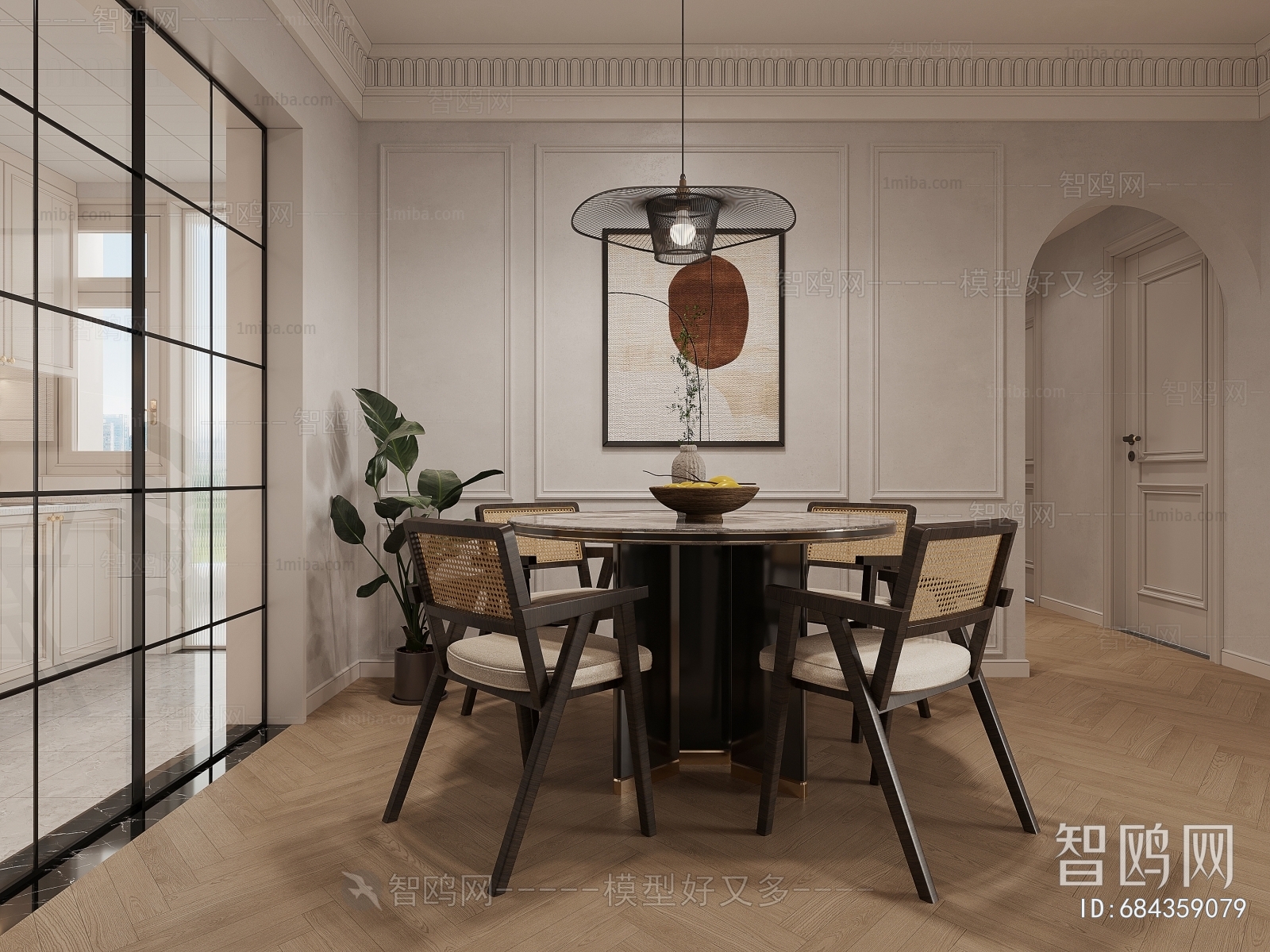 French Style Dining Room