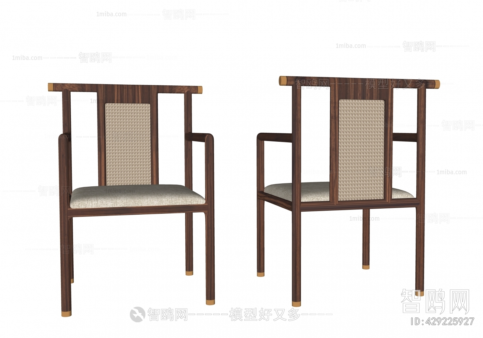 New Chinese Style Single Chair