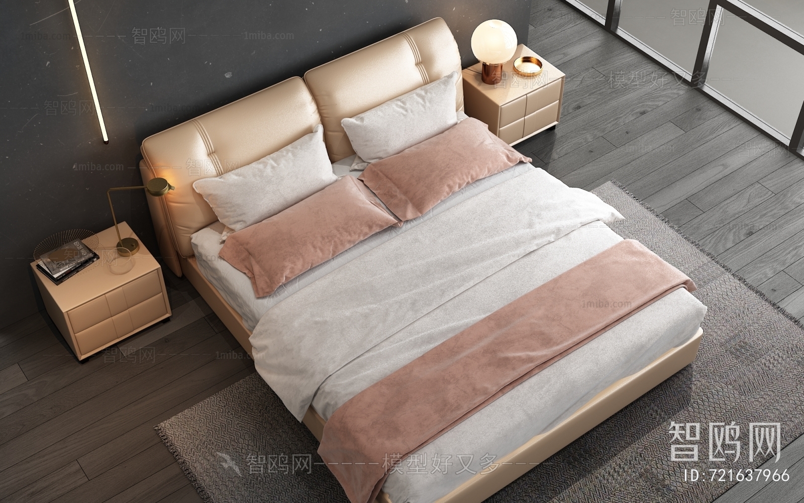 Modern Double Bed