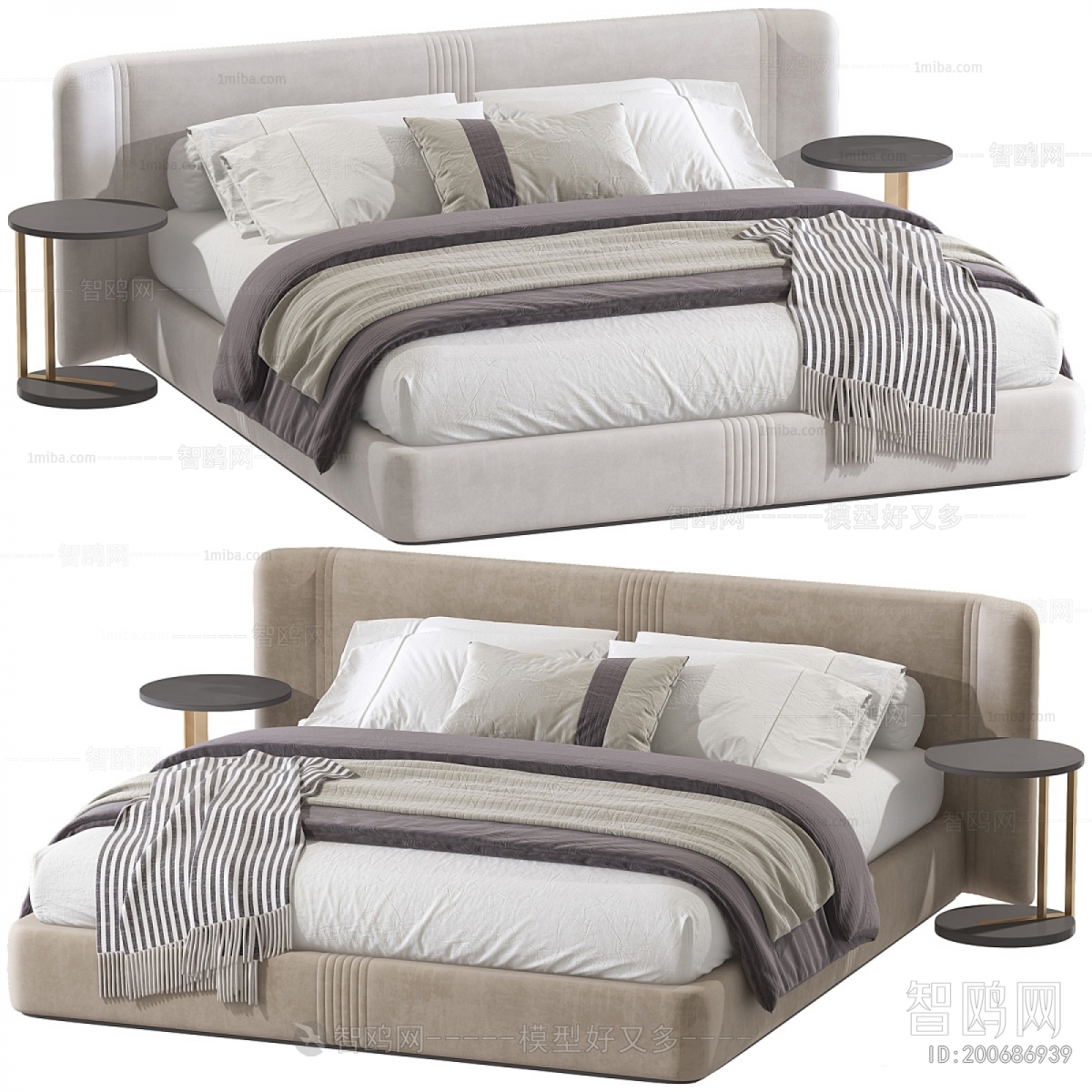 Modern Double Bed