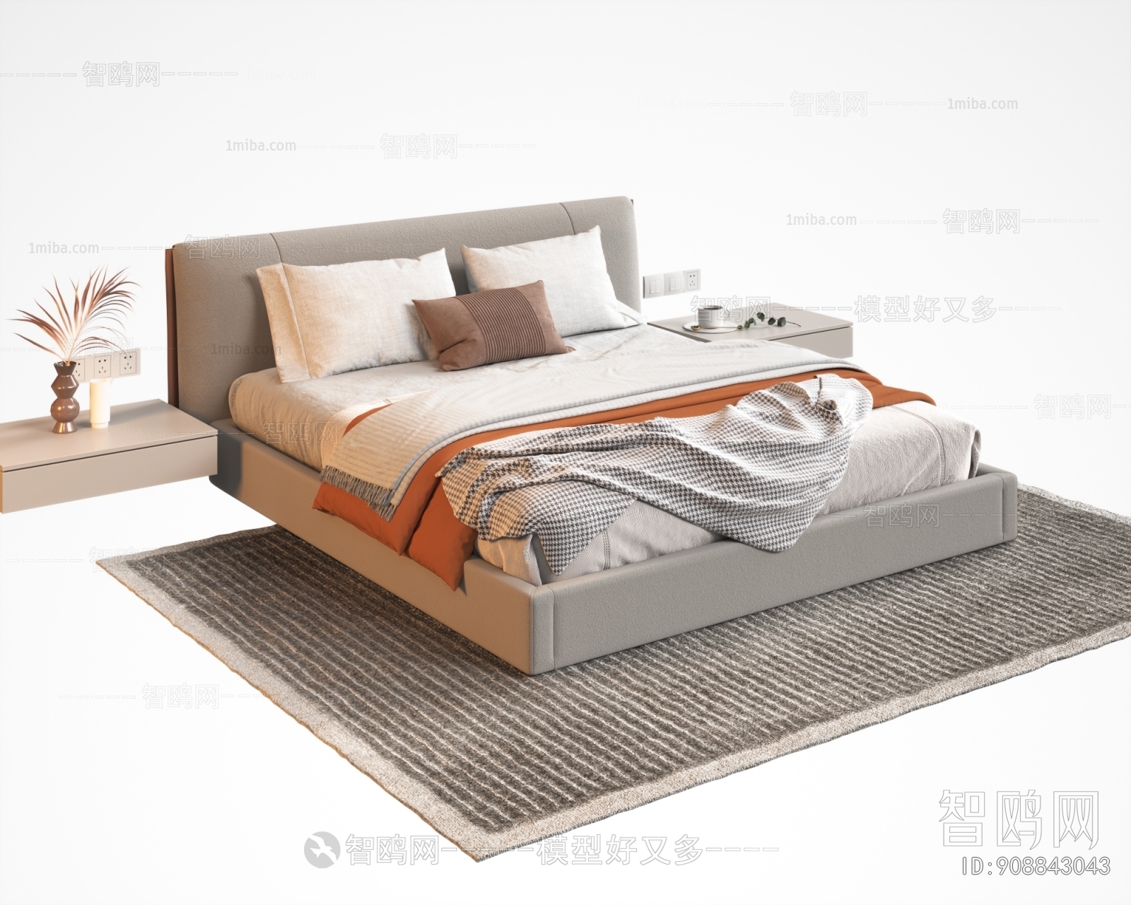 Modern Double Bed