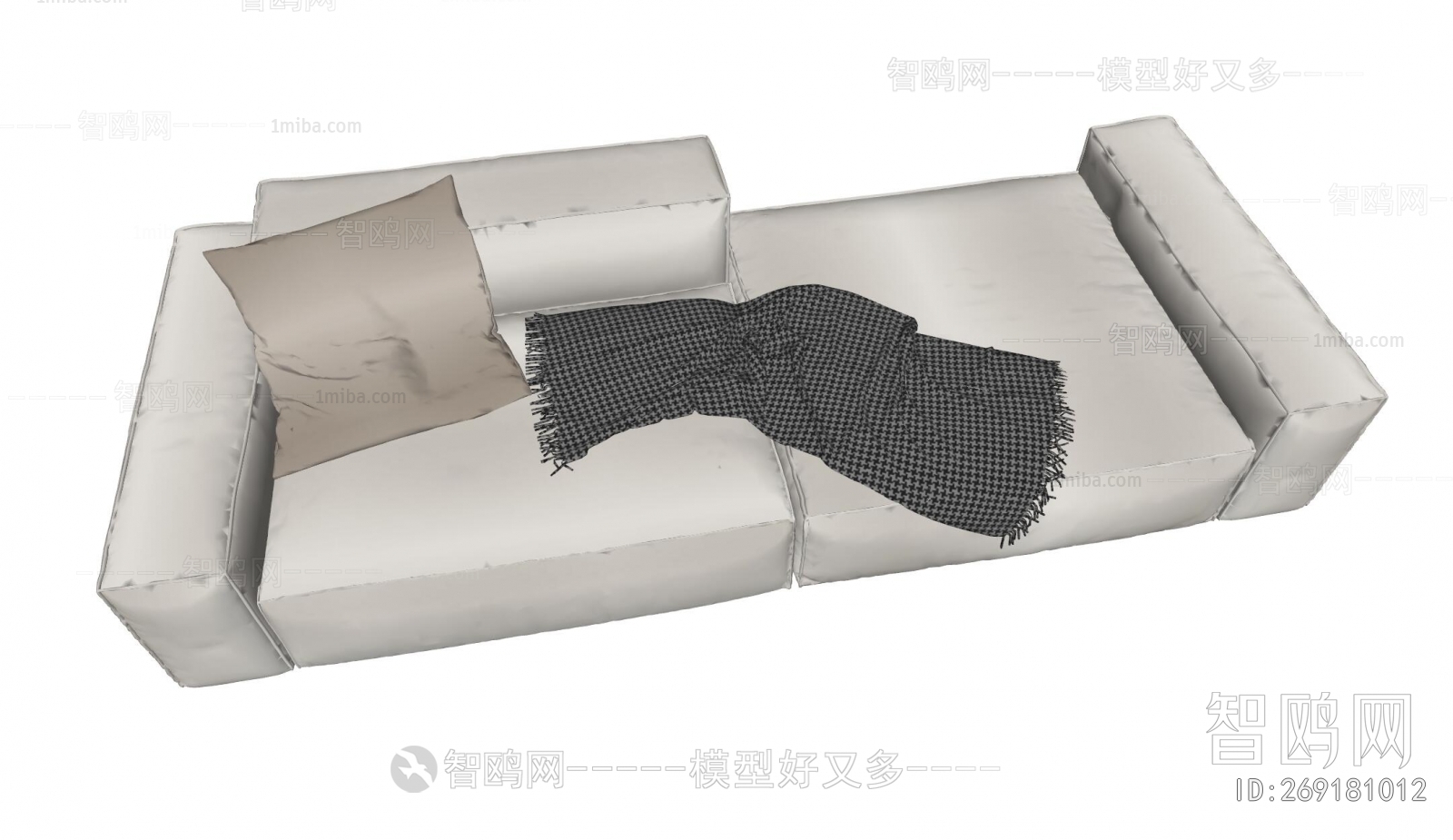 poliform 现代双人沙发