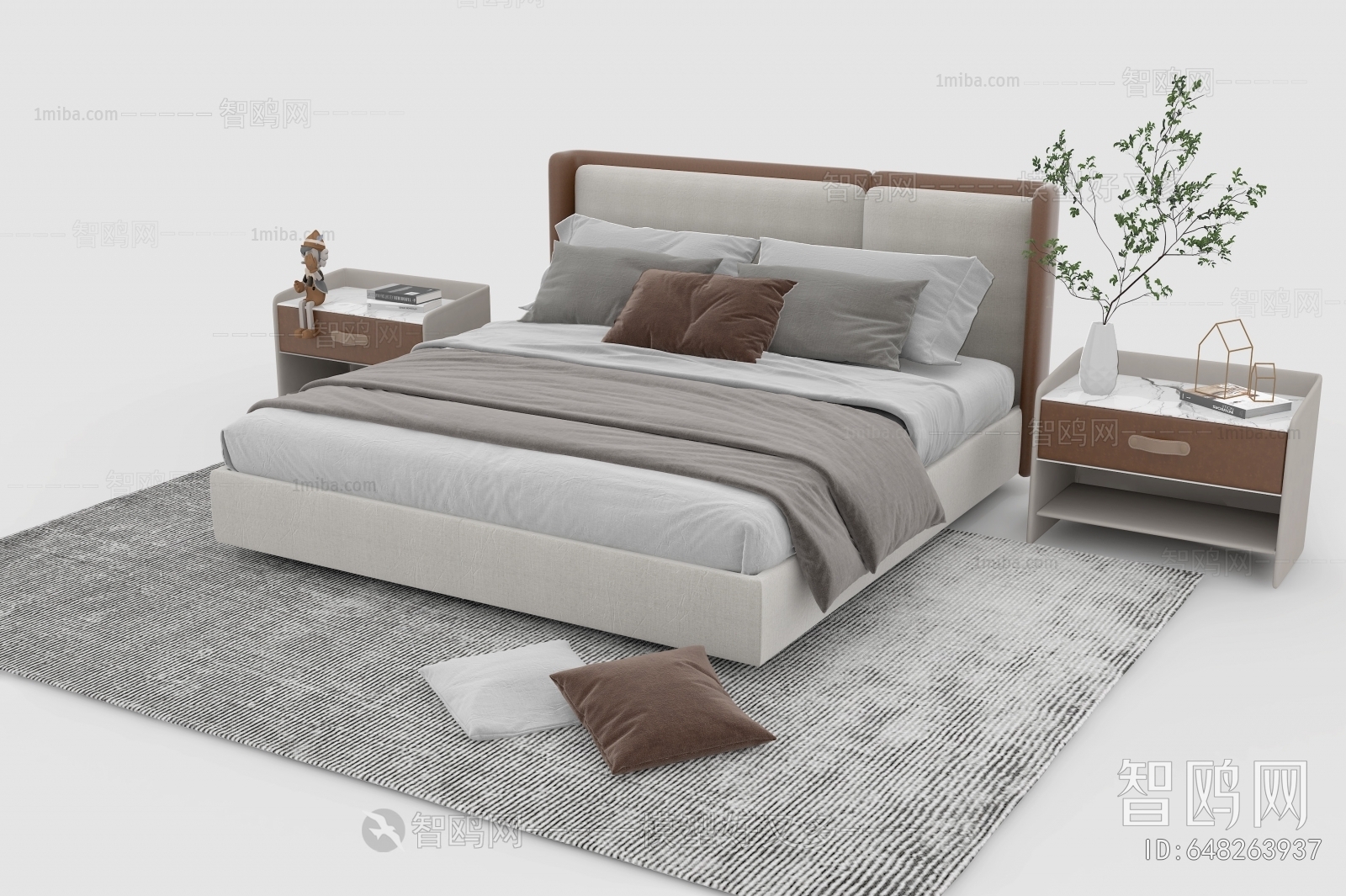 Modern Double Bed