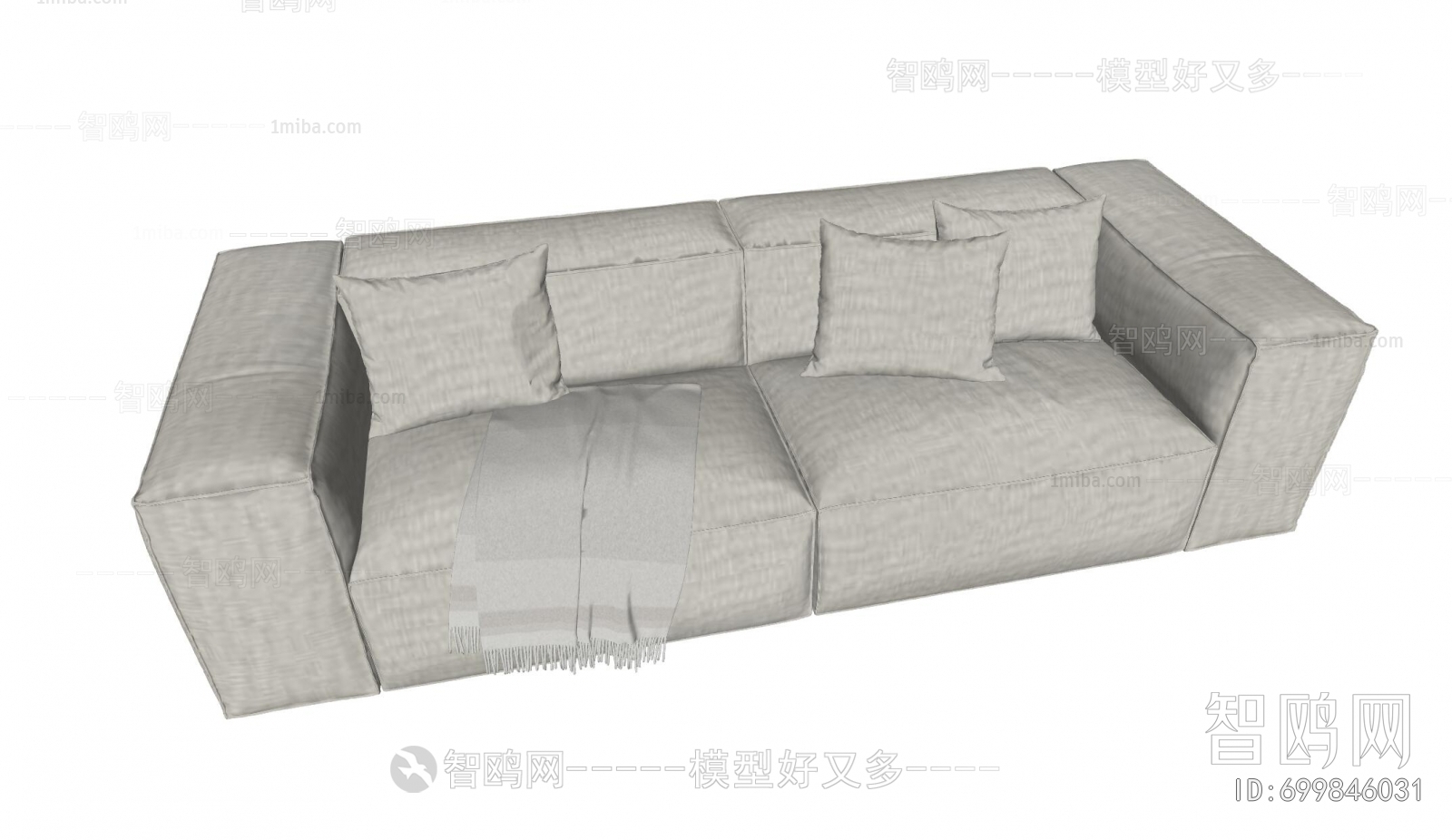 Corner现代双人沙发