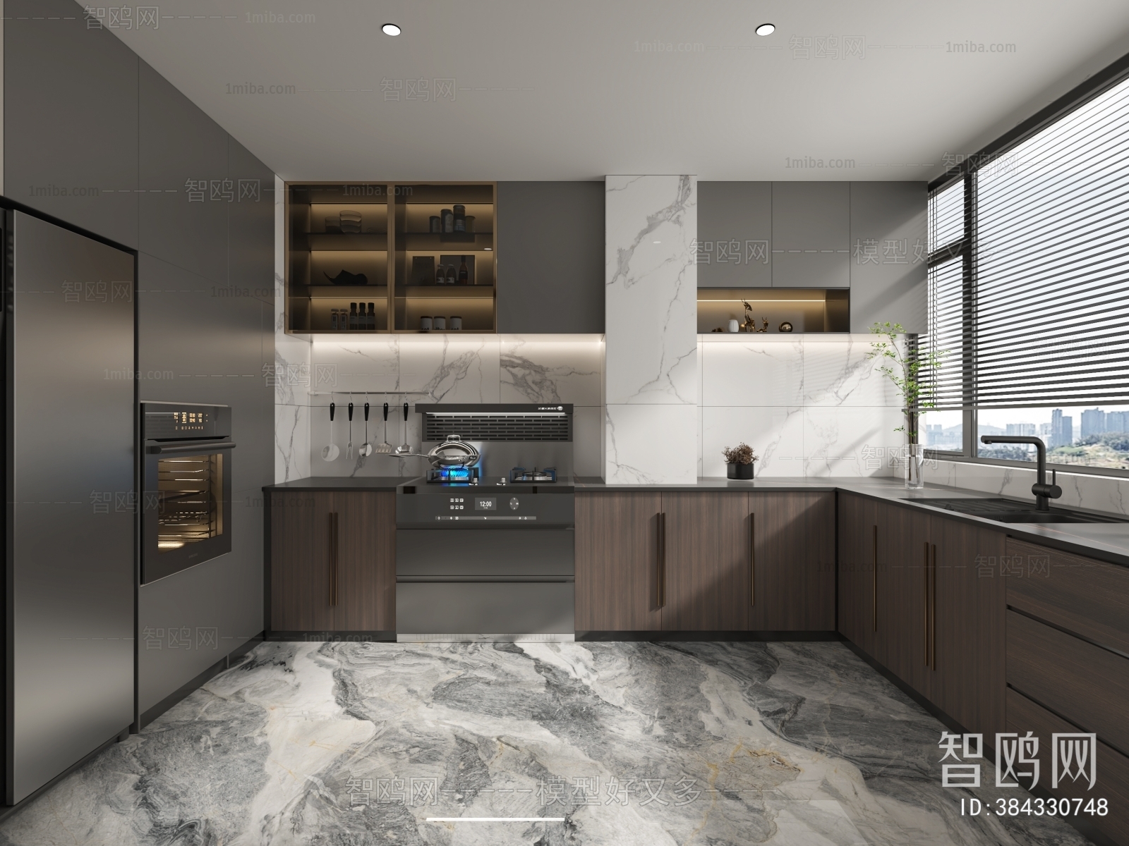 Modern The Kitchen