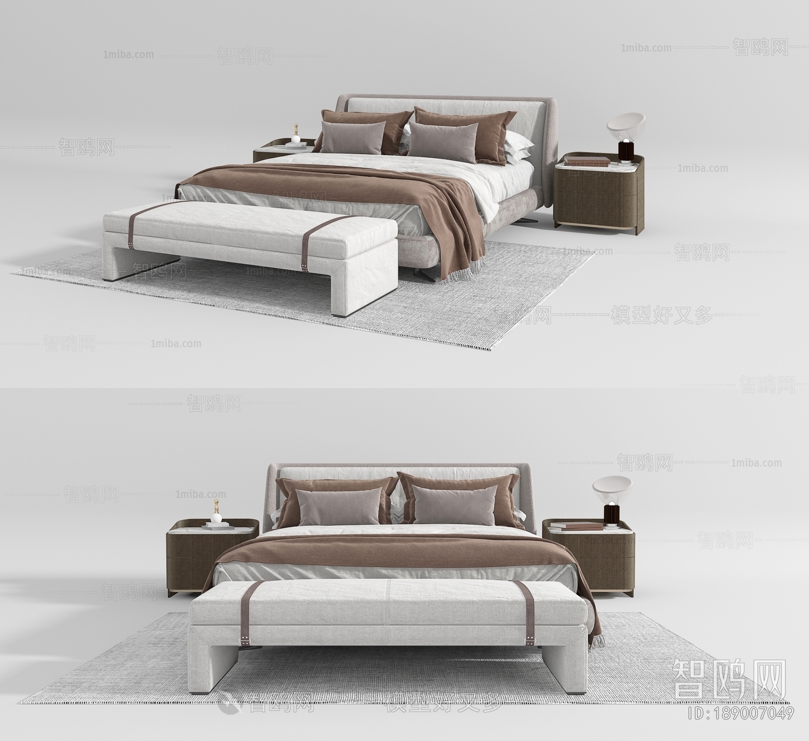 Modern Double Bed