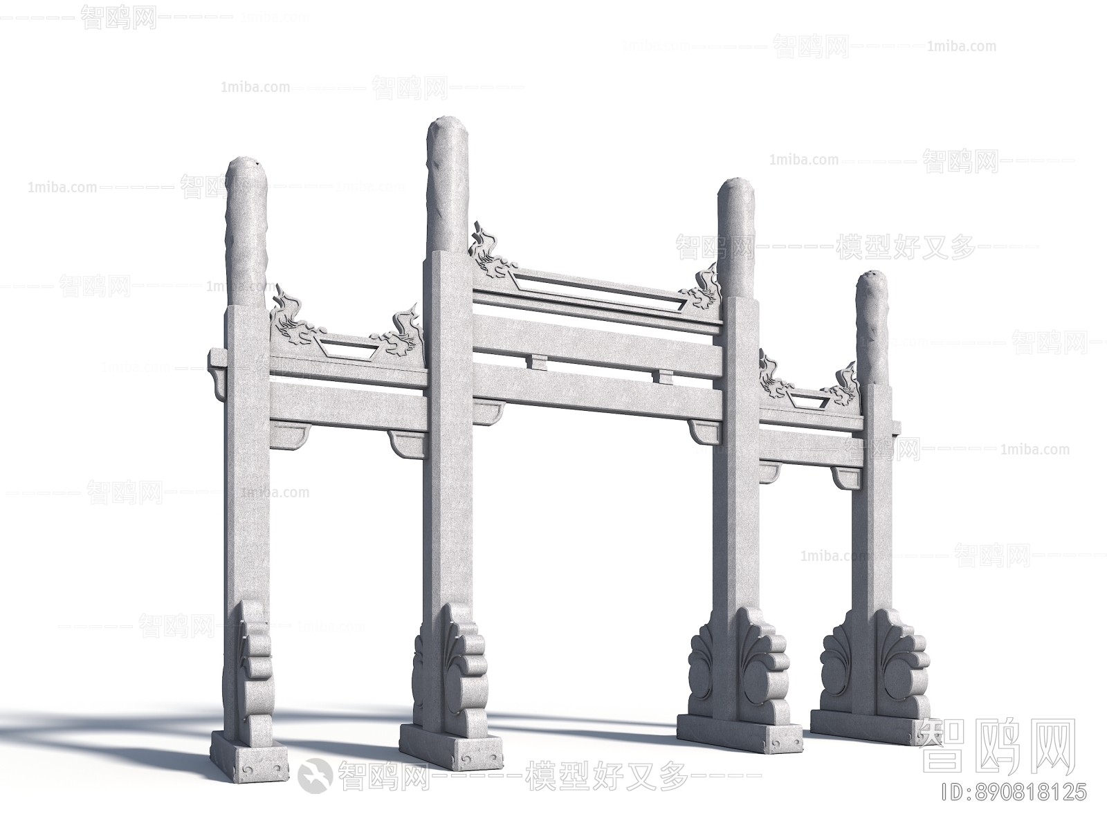 Chinese Style Ancient Architectural Buildings