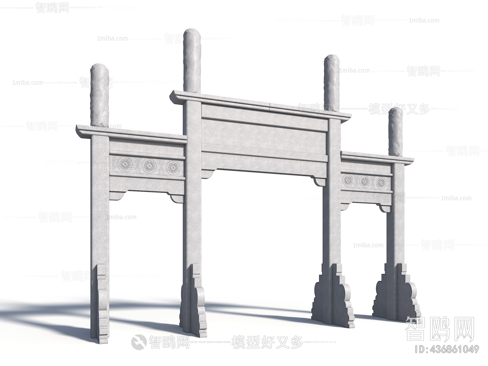 Chinese Style Ancient Architectural Buildings