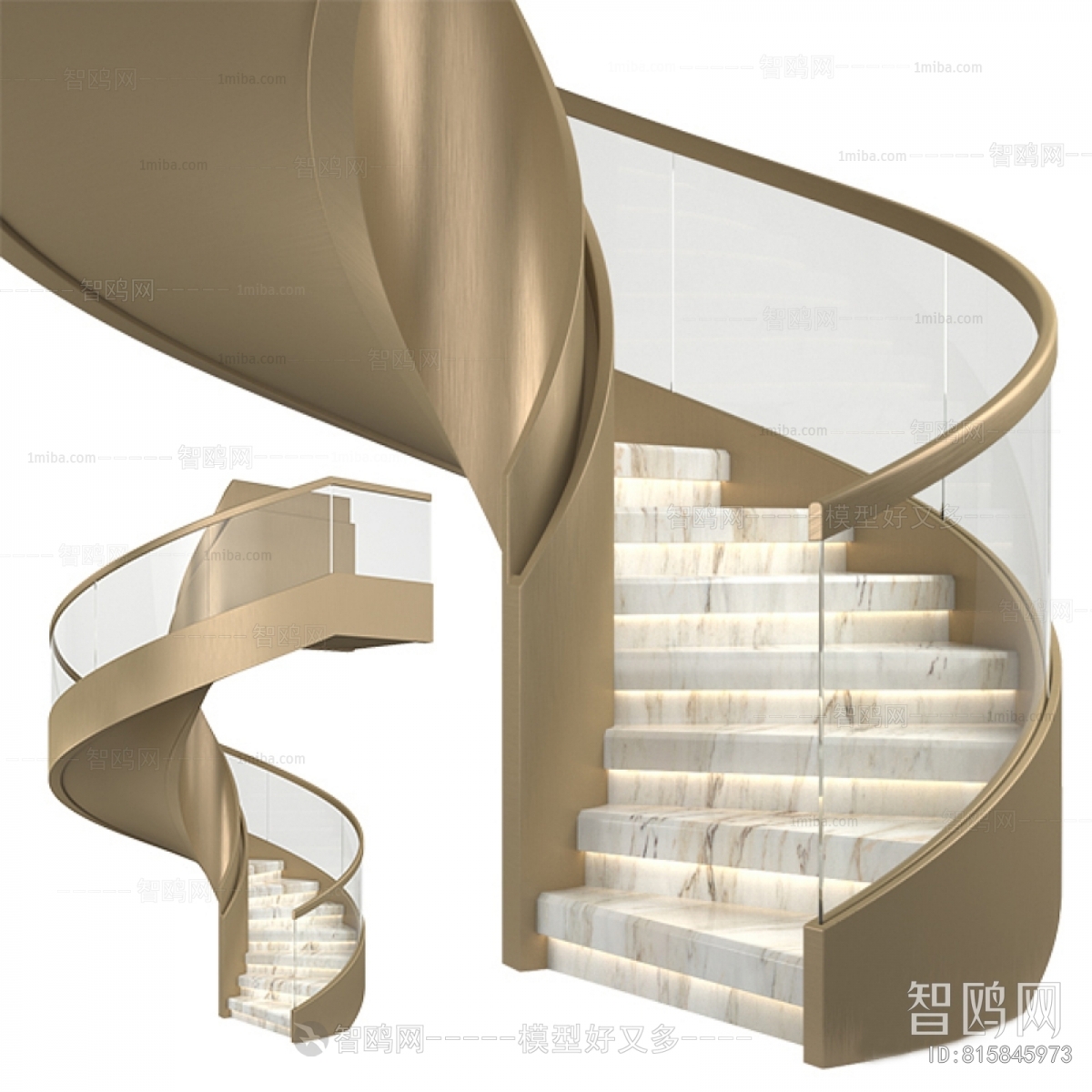 Modern Rotating Staircase