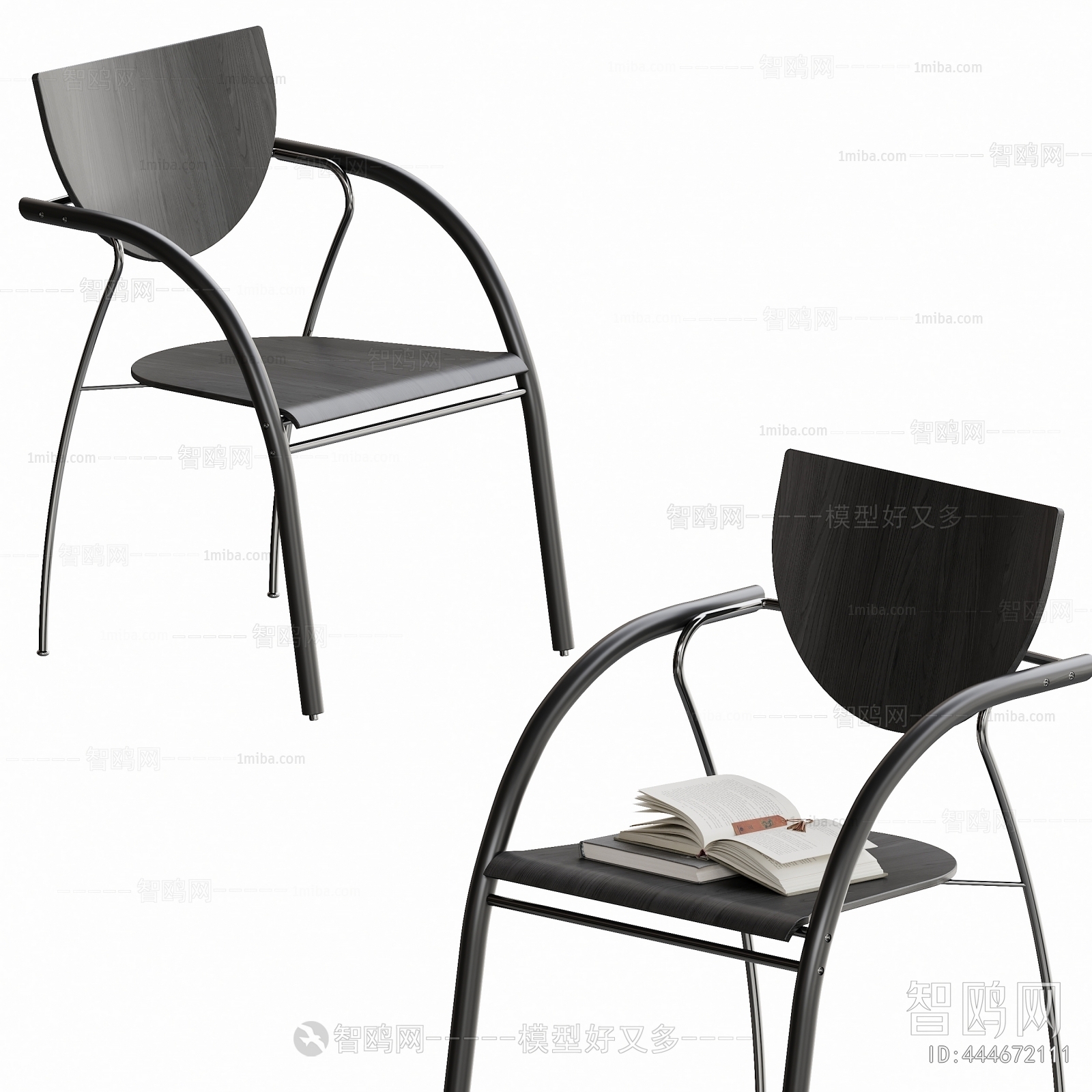 Modern Industrial Style Single Chair