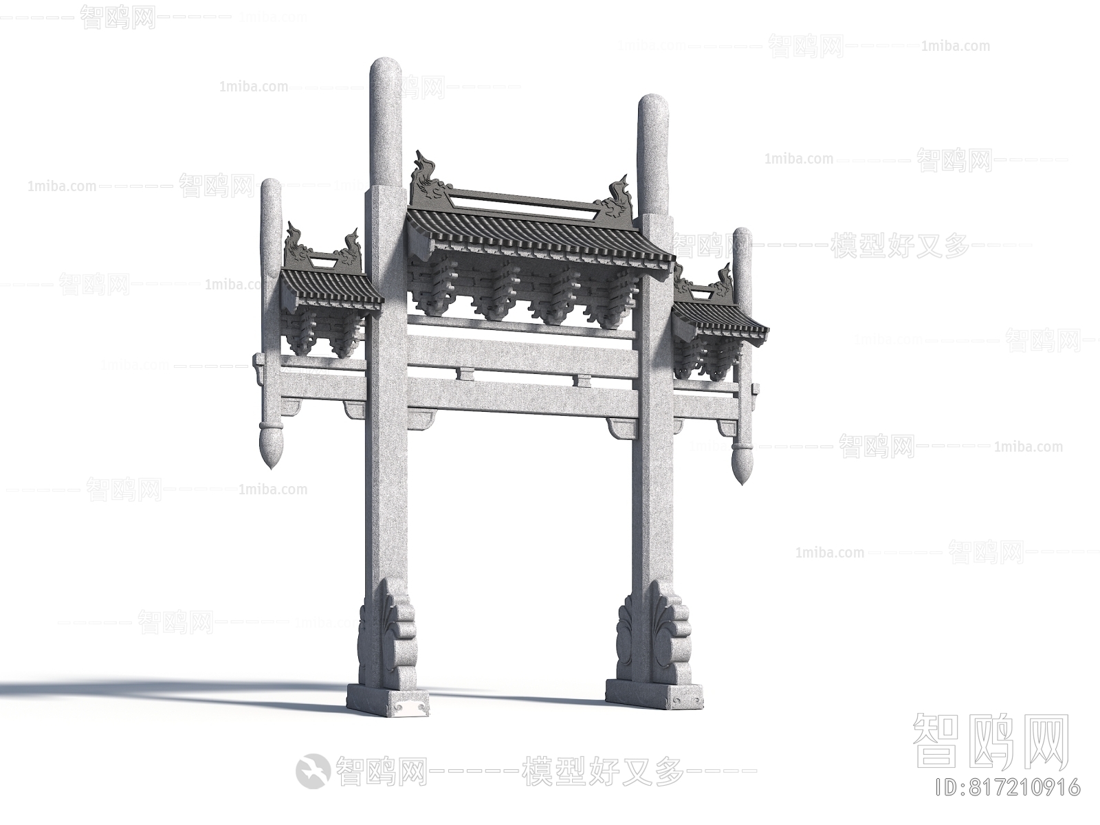 Chinese Style Ancient Architectural Buildings