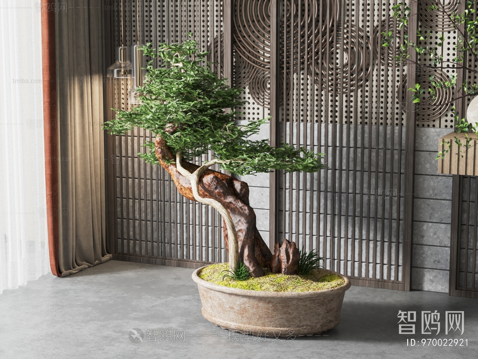 New Chinese Style Bonsai