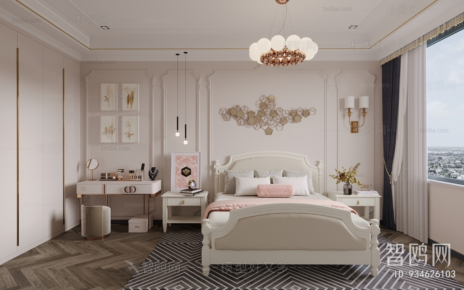 French Style Bedroom