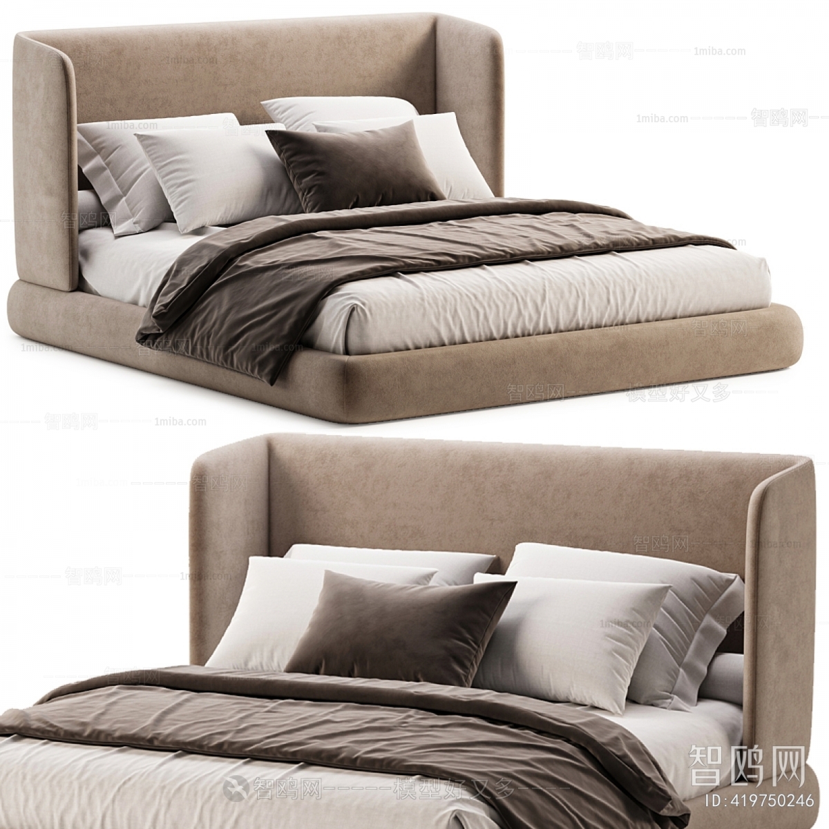 Modern Double Bed