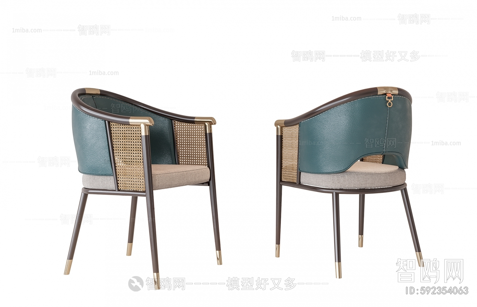 New Chinese Style Single Chair