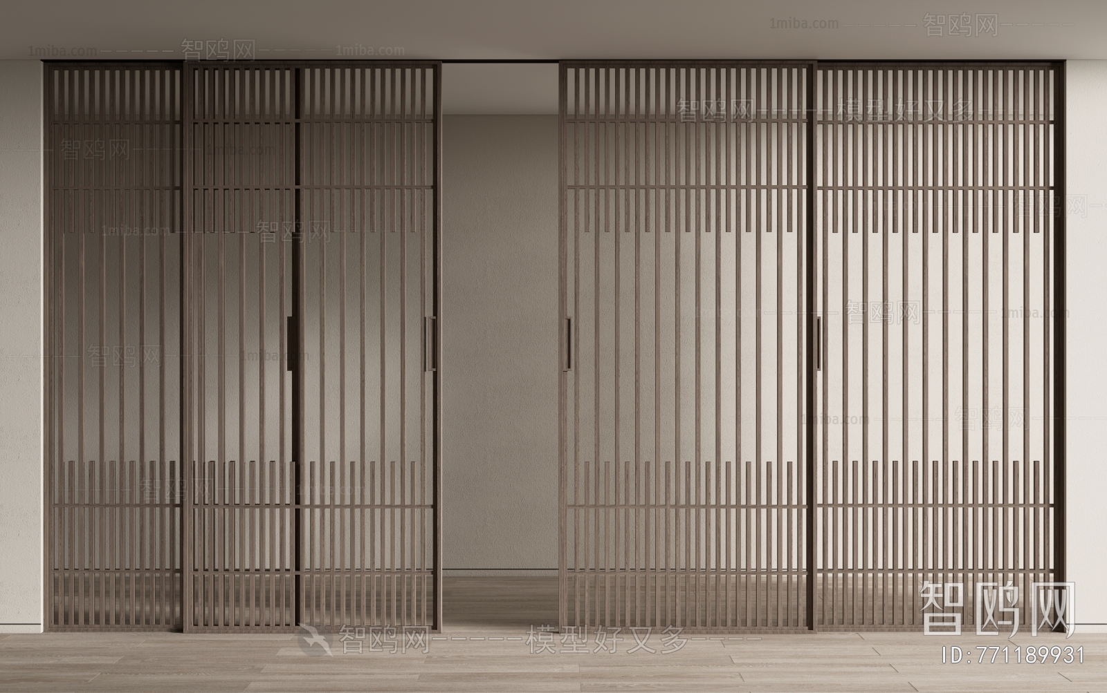 Modern Wooden Screen Partition