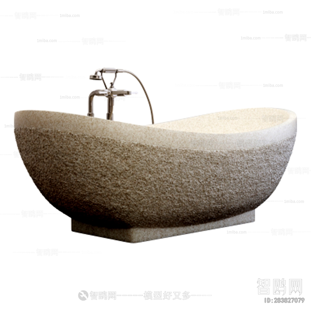 现代石材浴缸