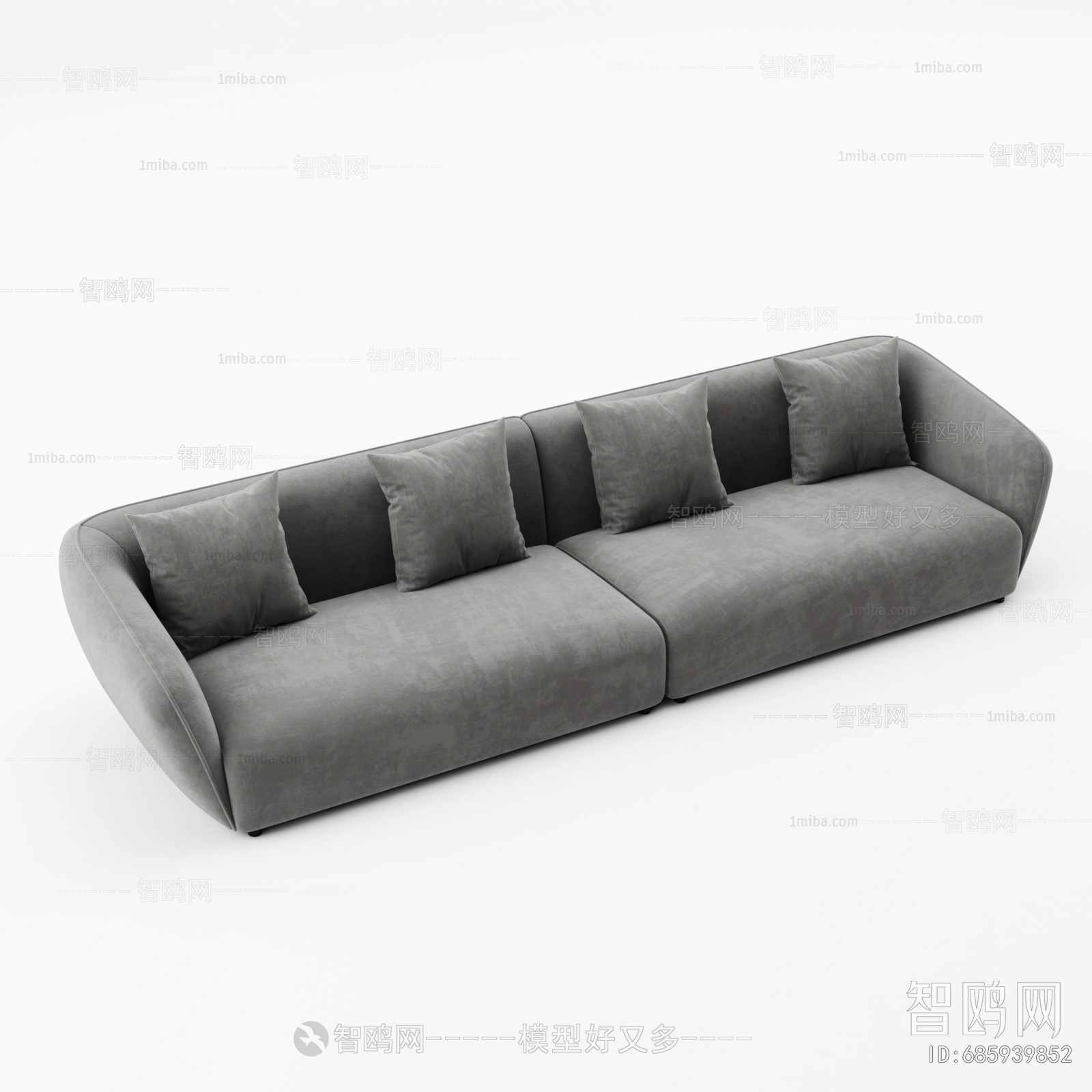 Modern Multi Person Sofa