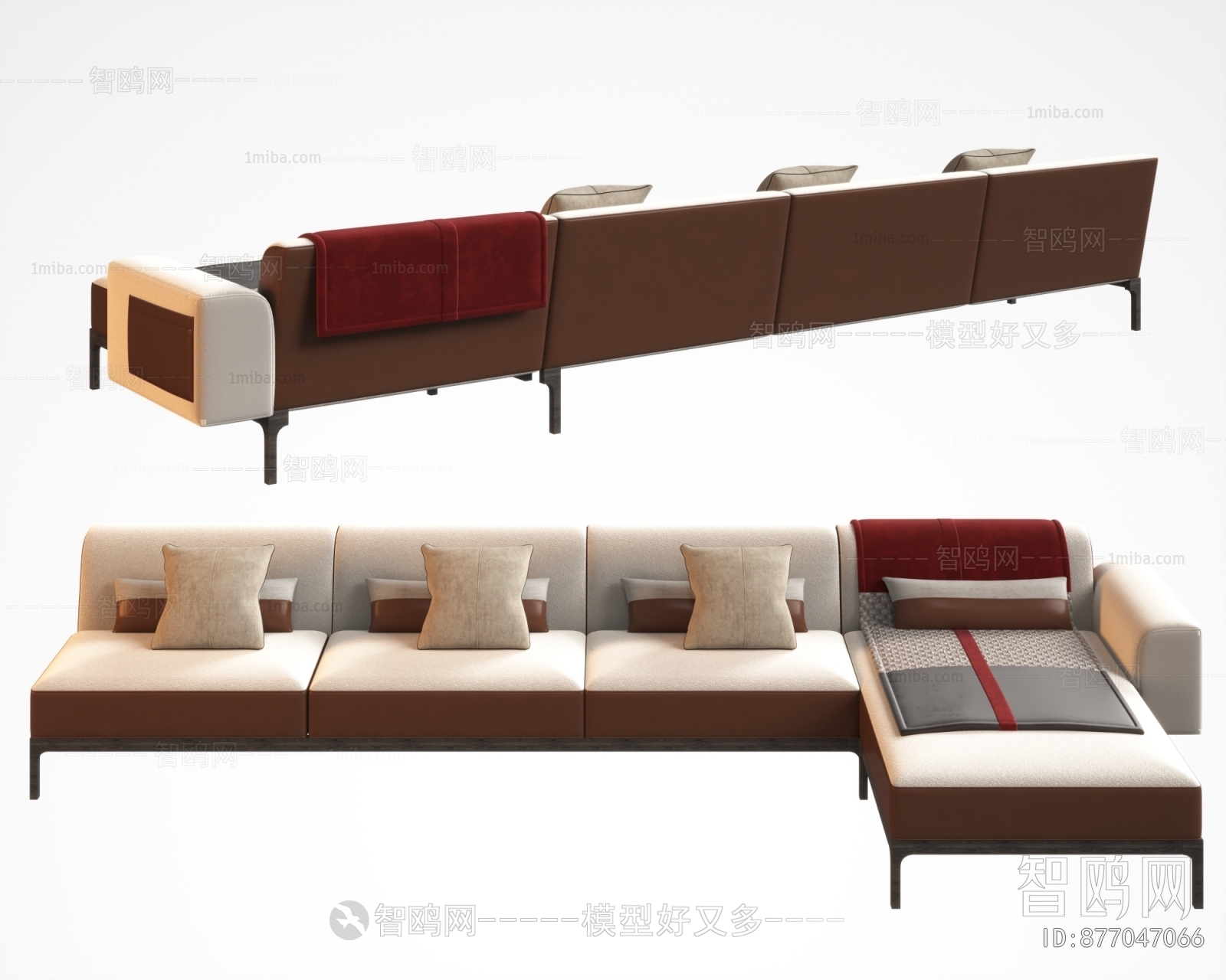 新中式转角沙发
