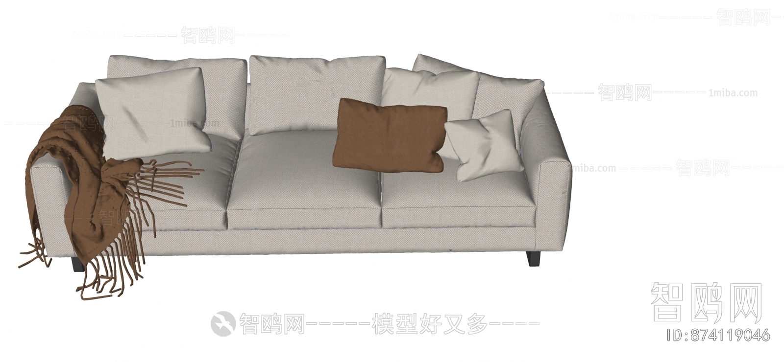 Modern Three-seat Sofa