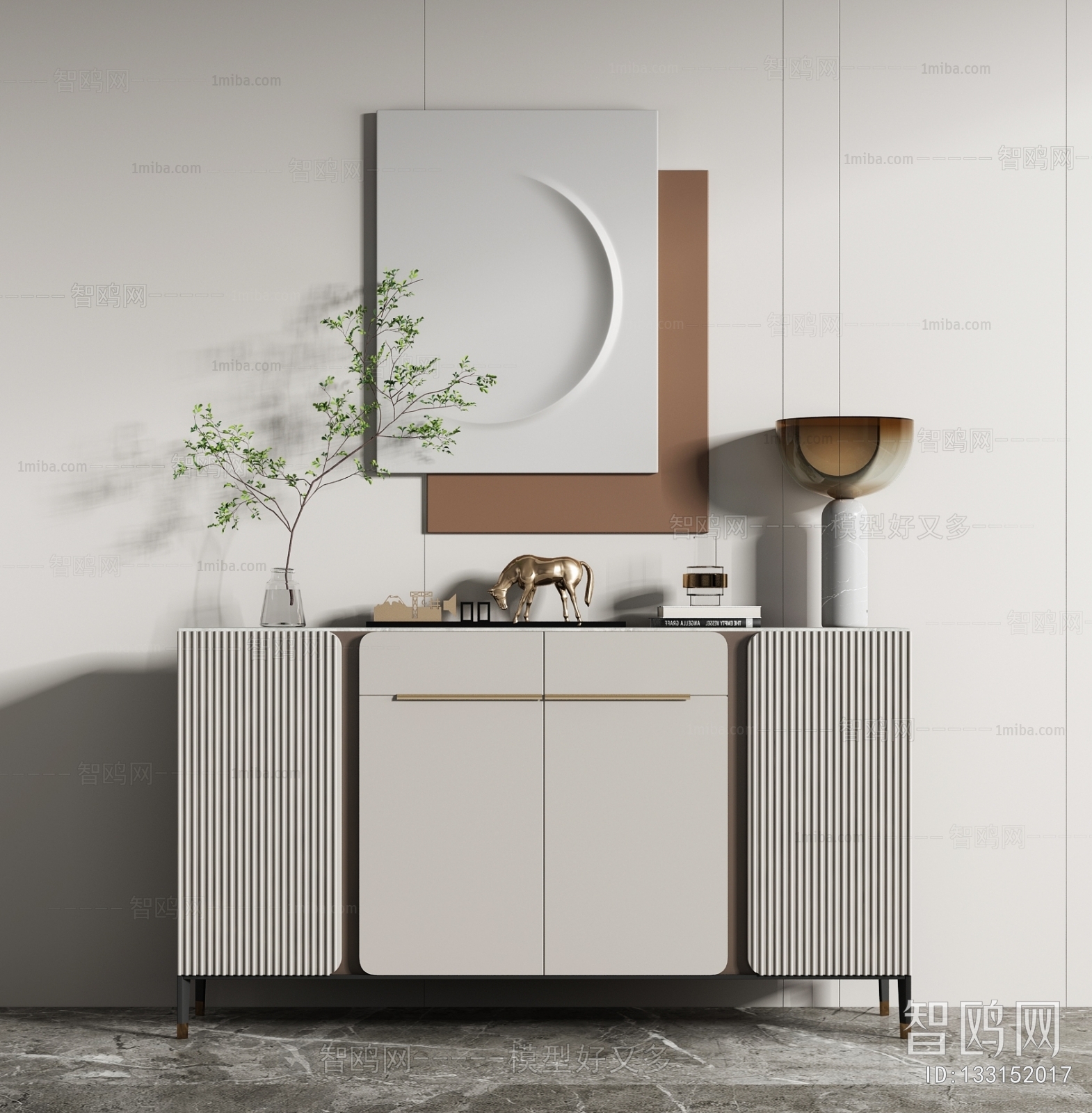 Modern Side Cabinet/Entrance Cabinet