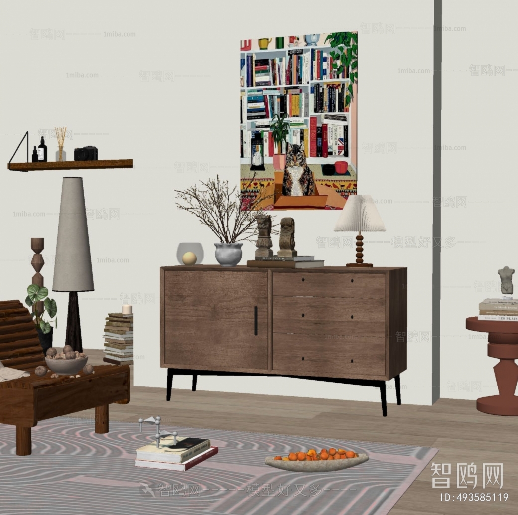 Wabi-sabi Style Sideboard