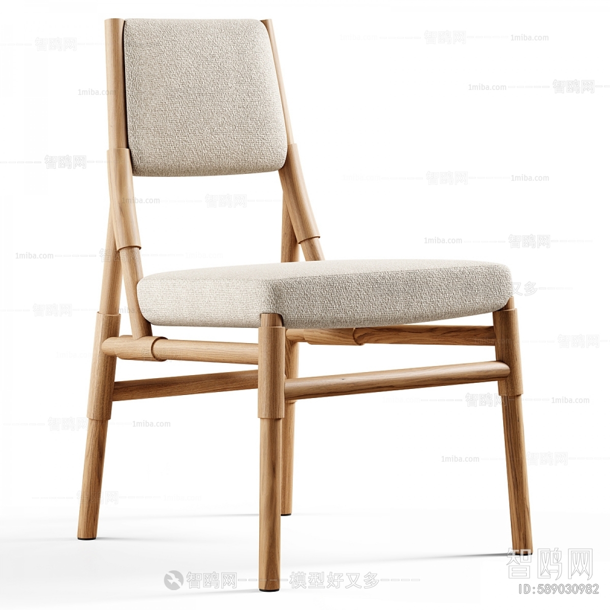 Wabi-sabi Style Lounge Chair