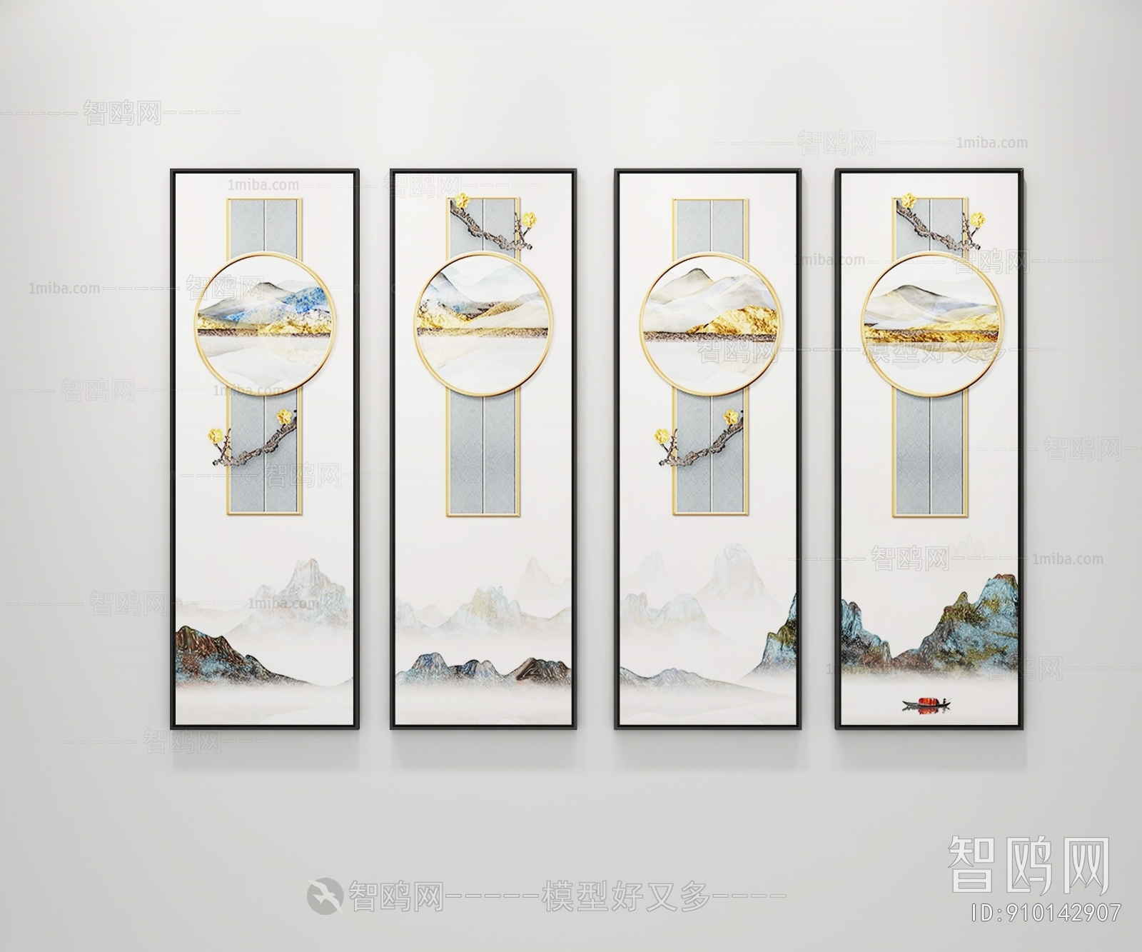 New Chinese Style Painting