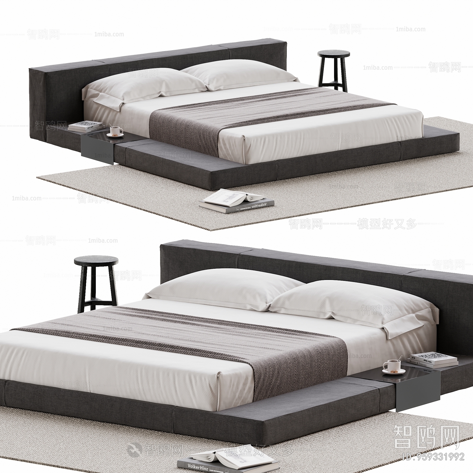 Modern Double Bed