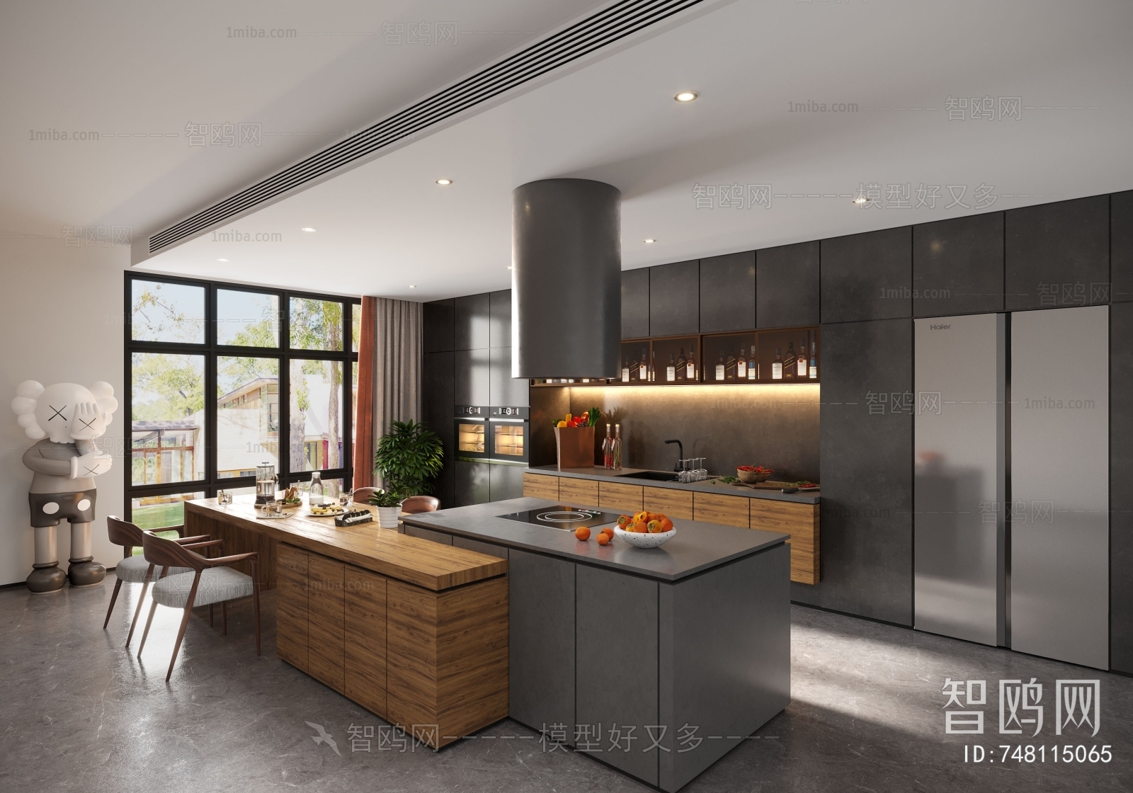 Modern Open Kitchen