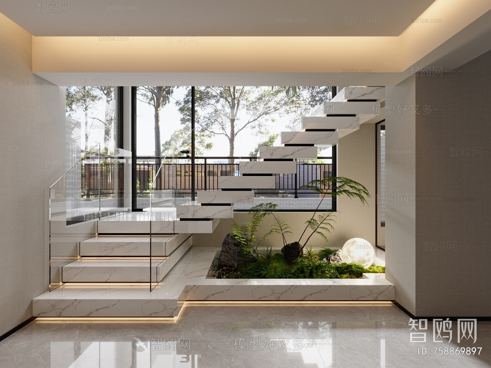 Modern Stairwell