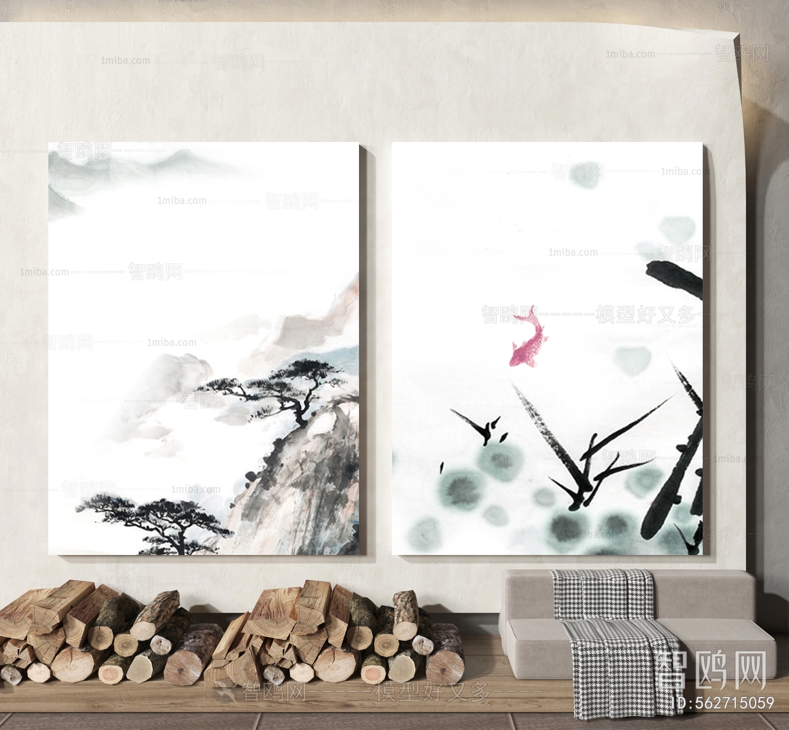 New Chinese Style Painting