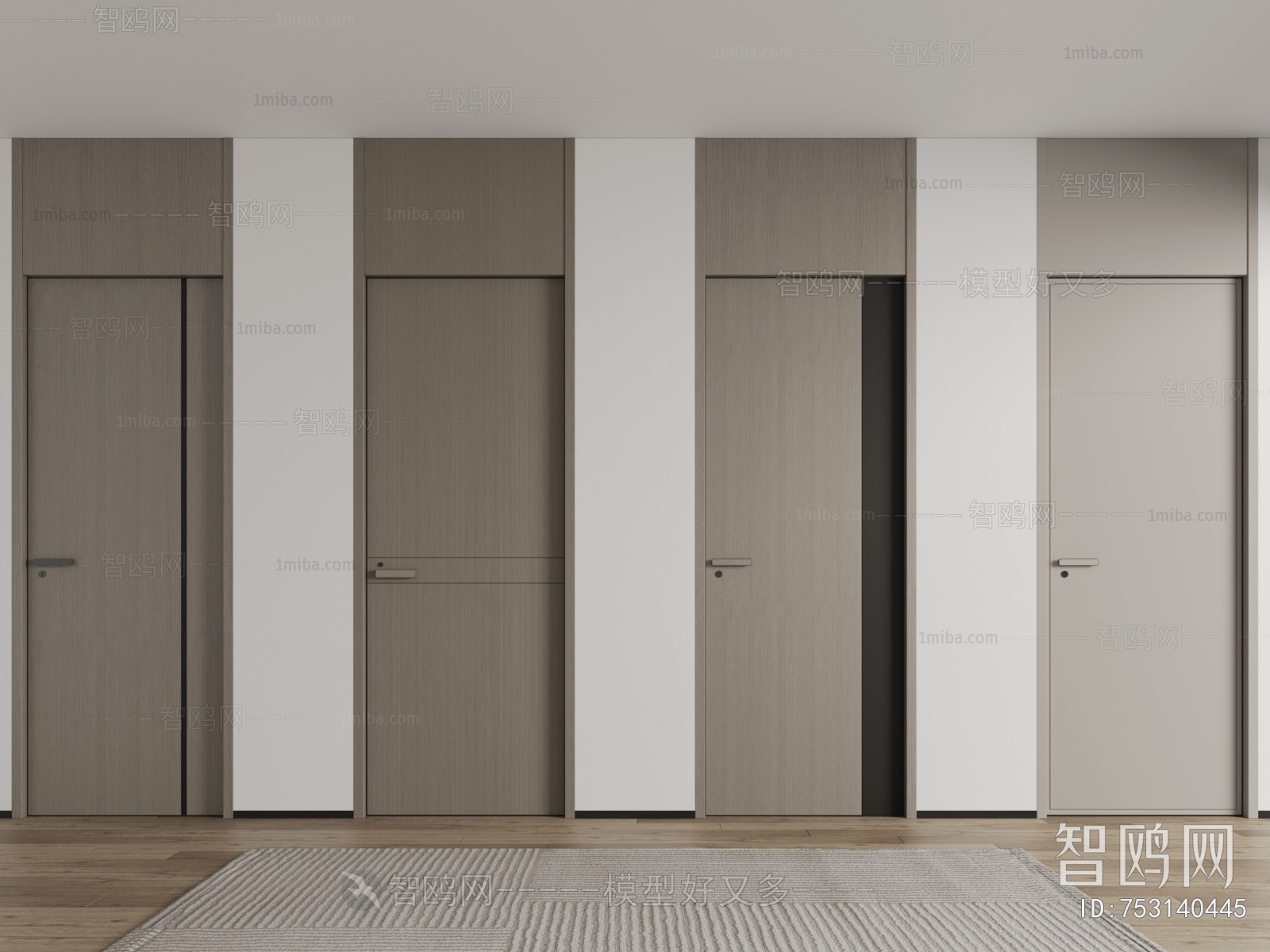 Modern Single Door