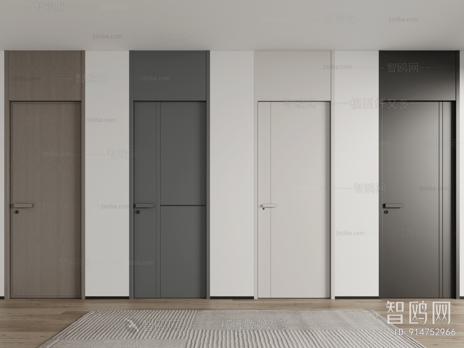 Modern Single Door