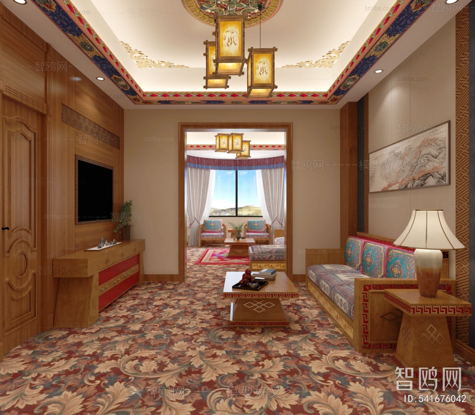 Chinese Style Guest Room