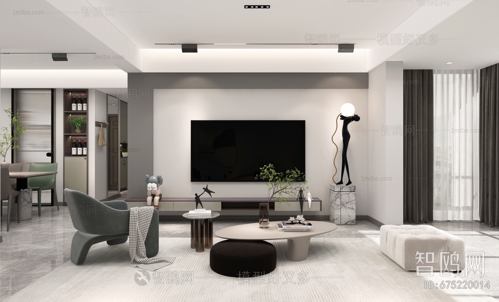 Modern A Living Room