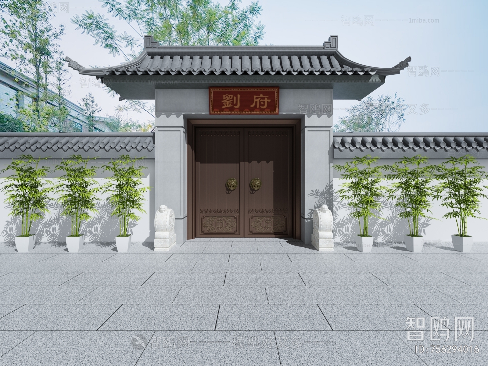 Chinese Style Building Component