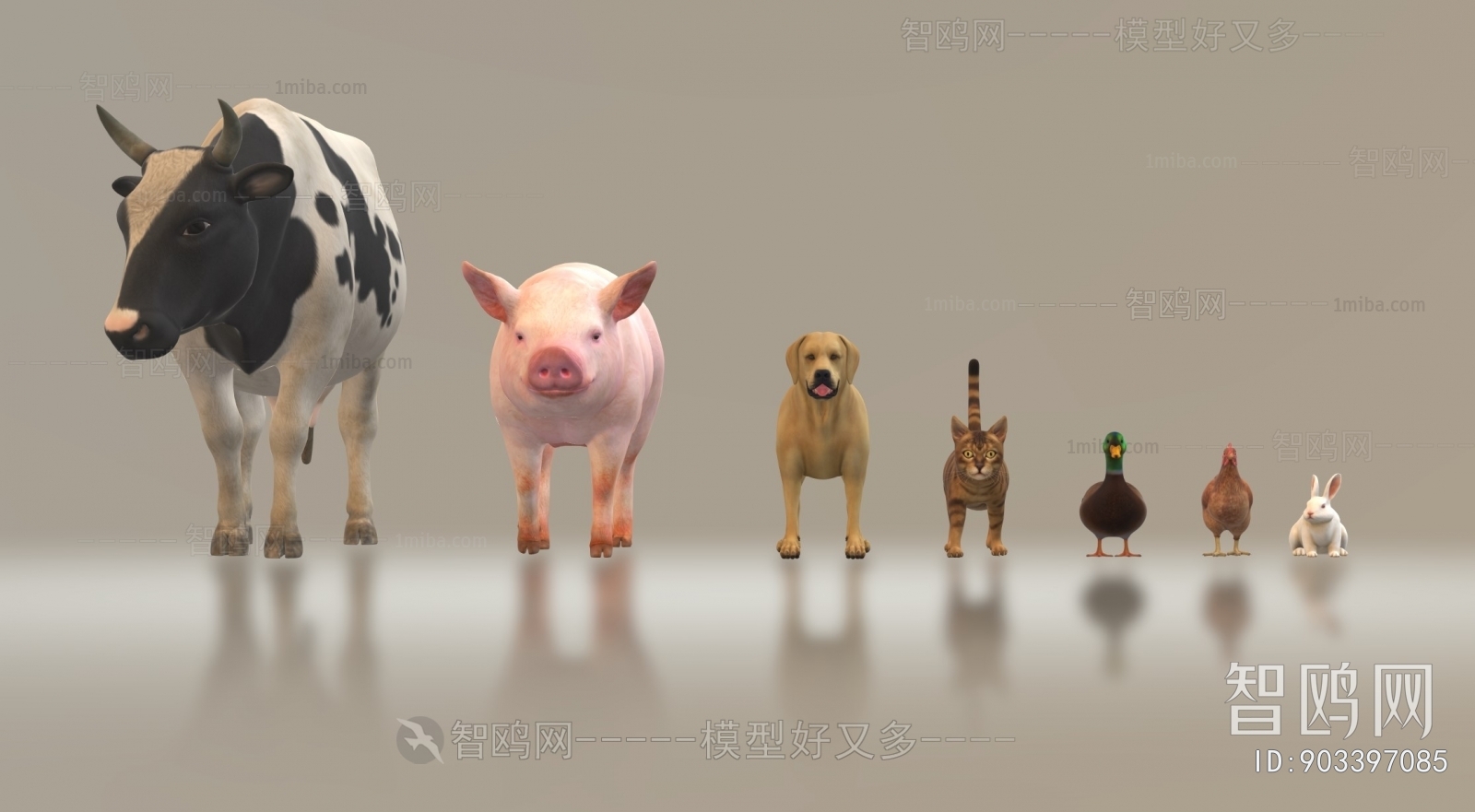 Modern Animal Pig