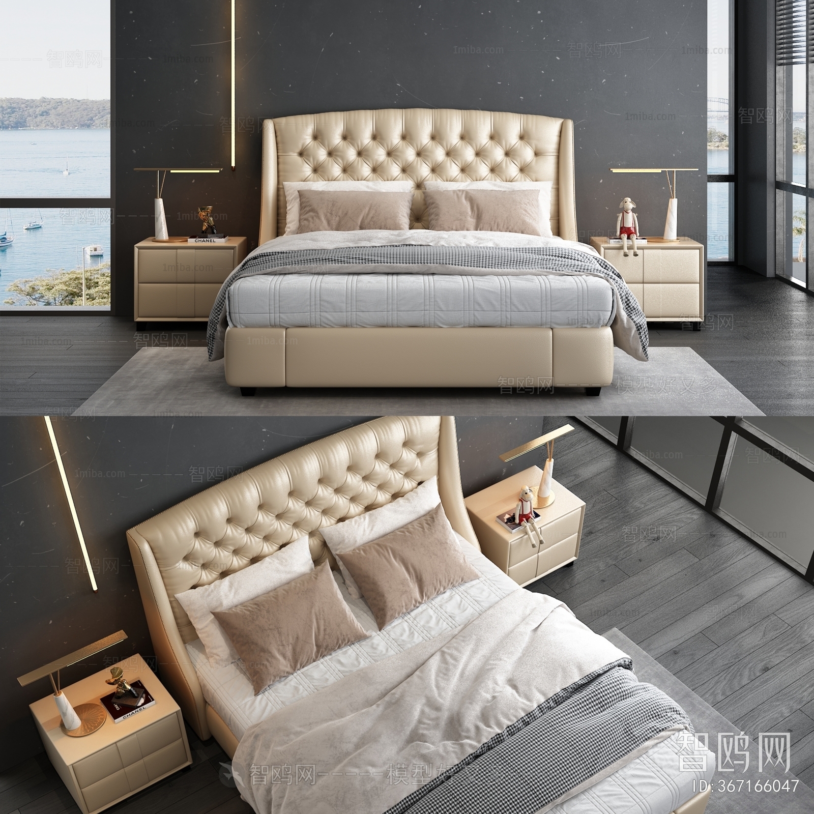 Modern Double Bed