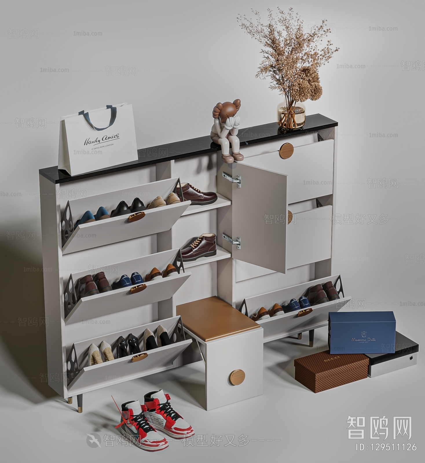 现代鞋柜