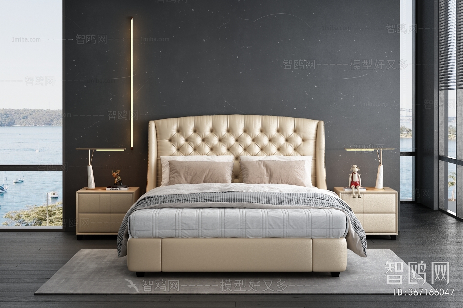 Modern Double Bed