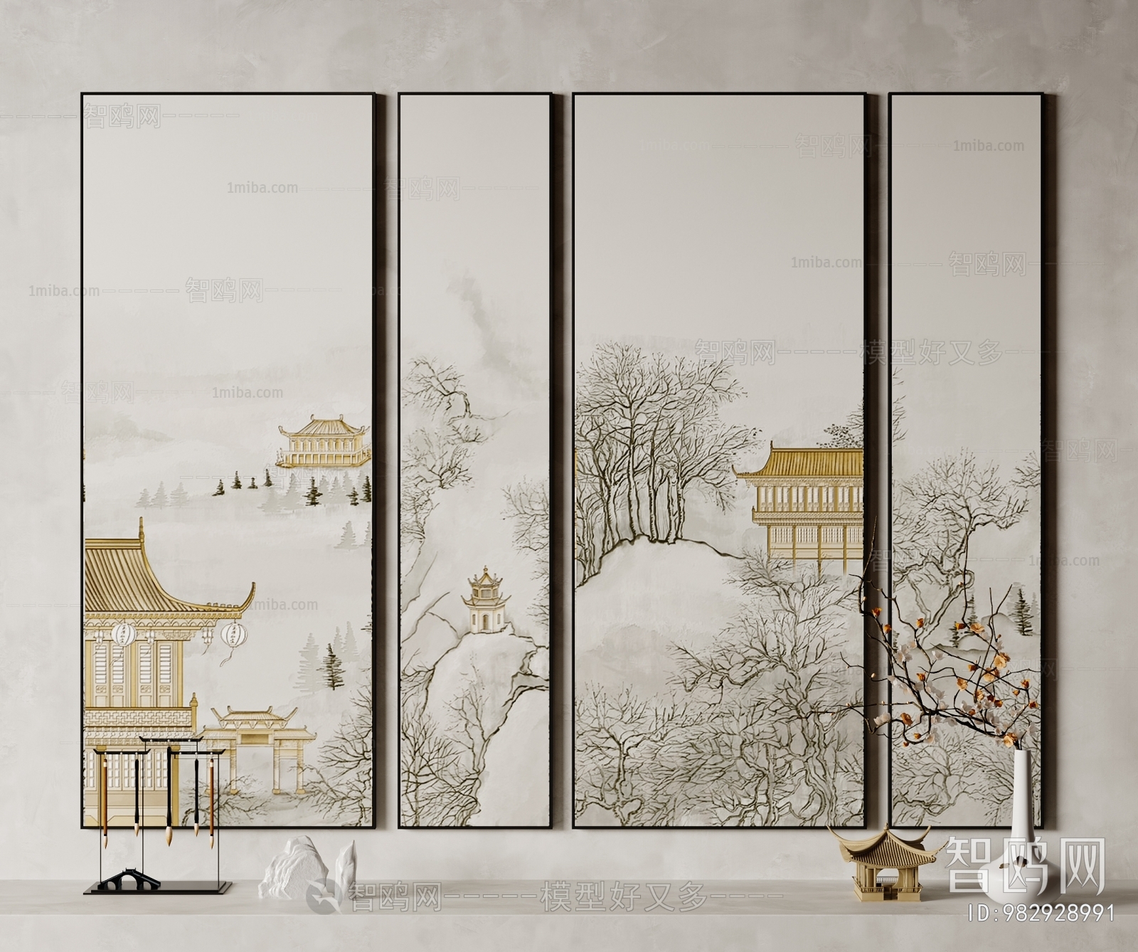 New Chinese Style Painting