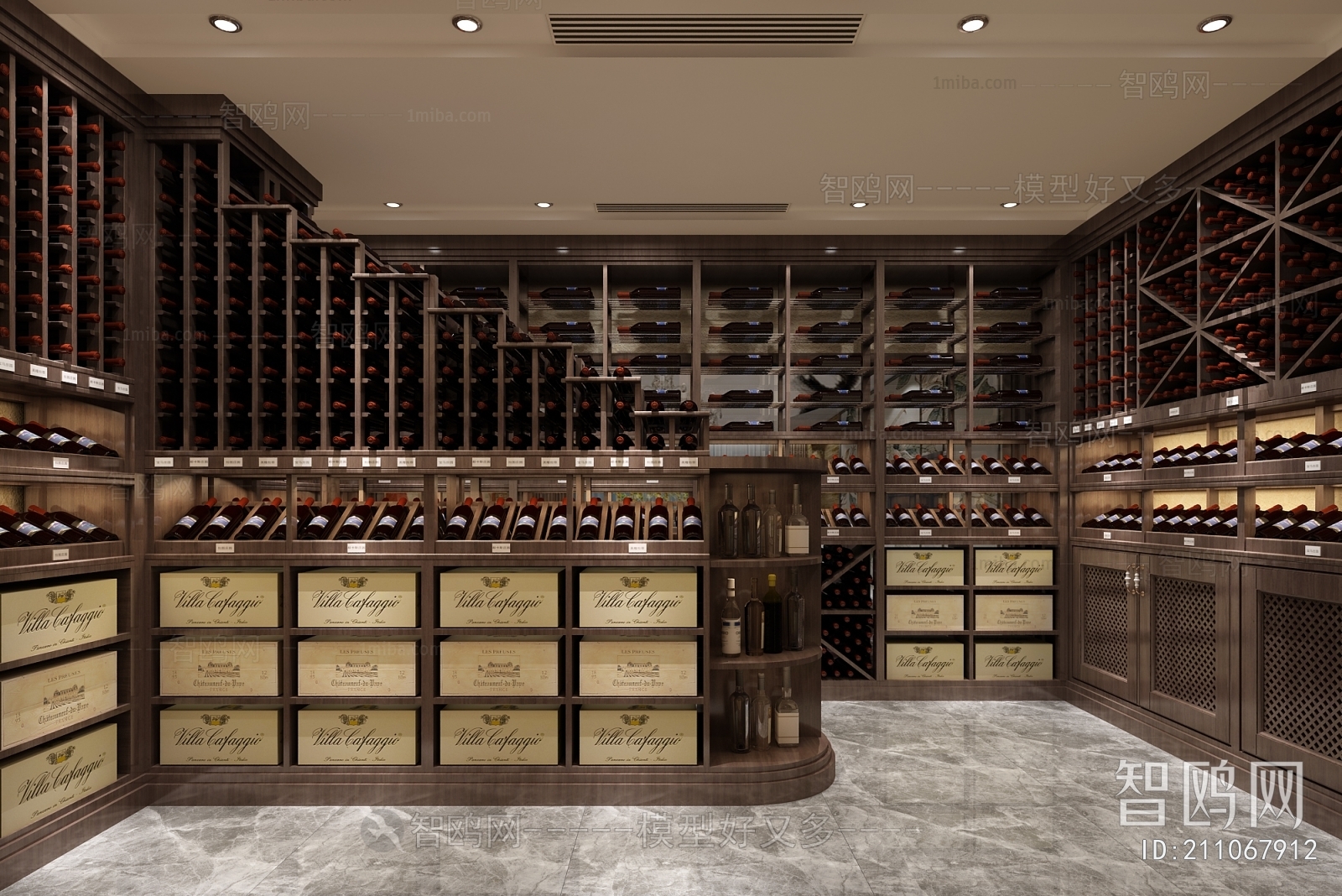 American Style Wine Cellar/Wine Tasting Room