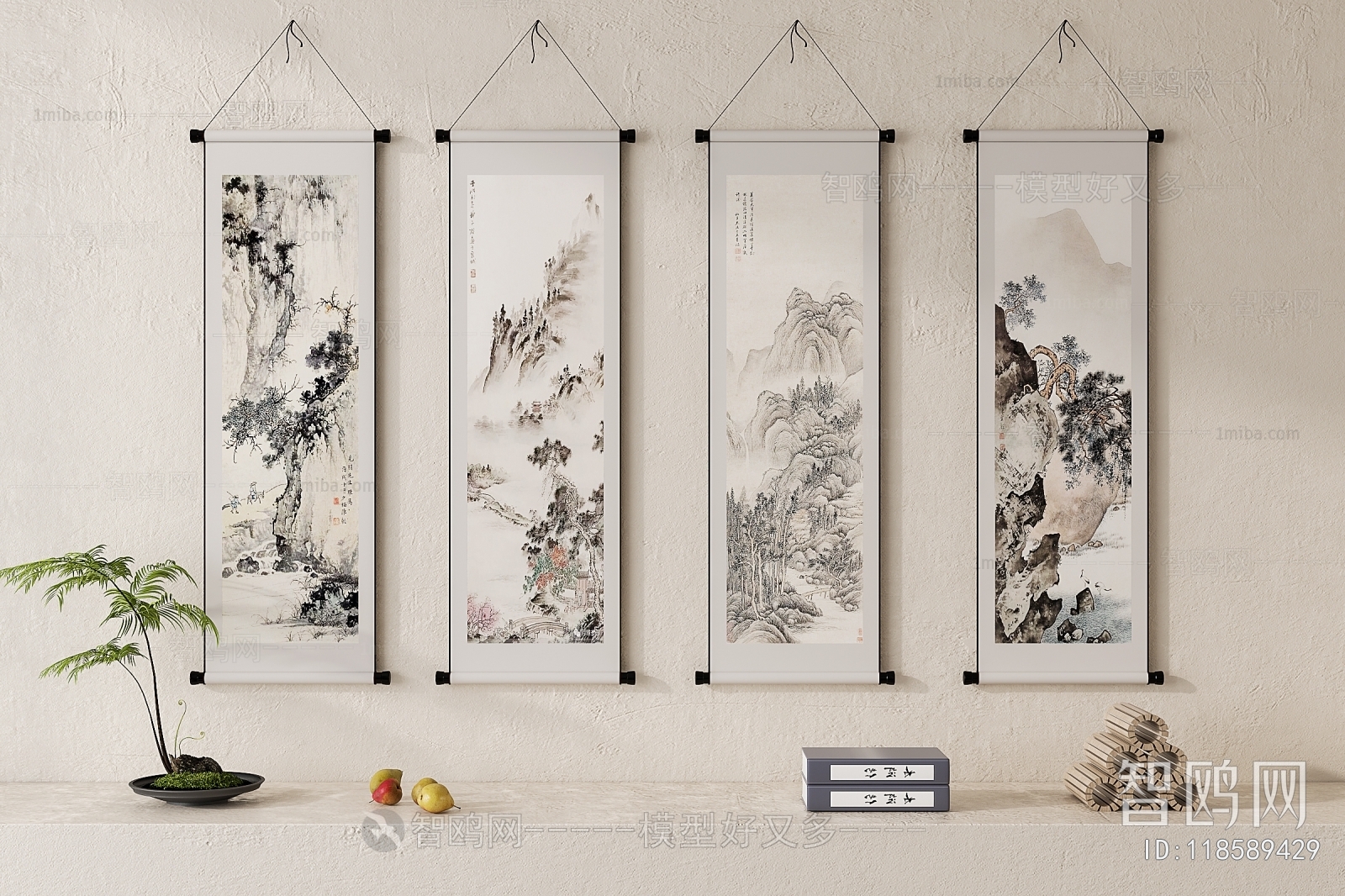 New Chinese Style Painting