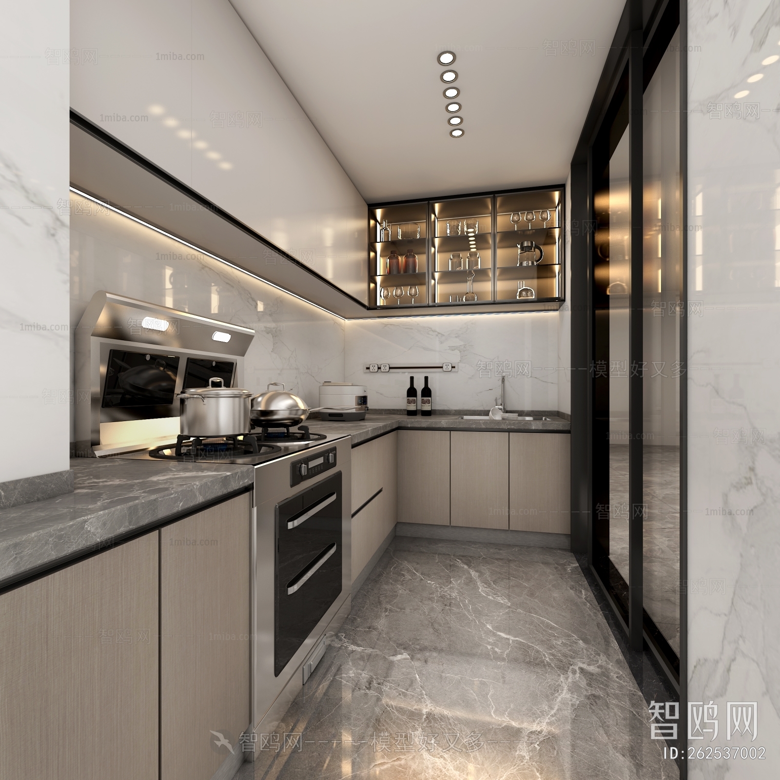 Modern The Kitchen