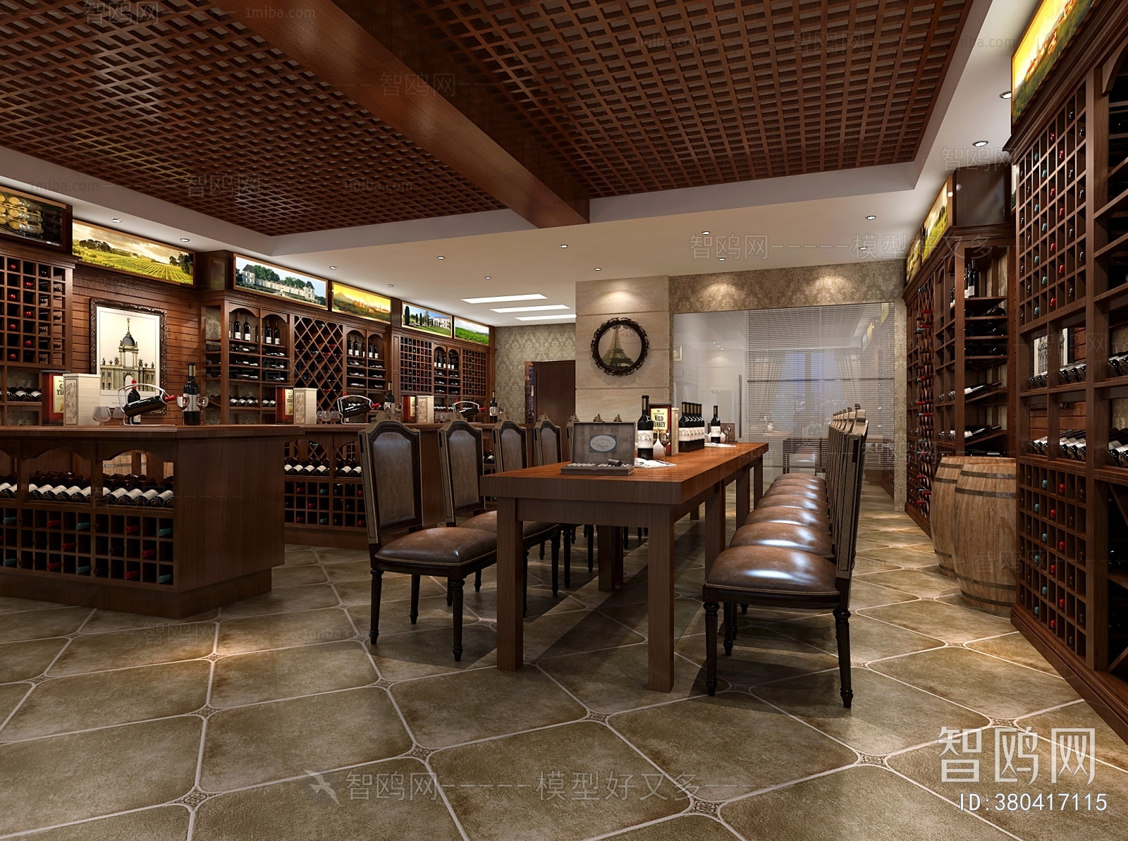 American Style Wine Cellar/Wine Tasting Room